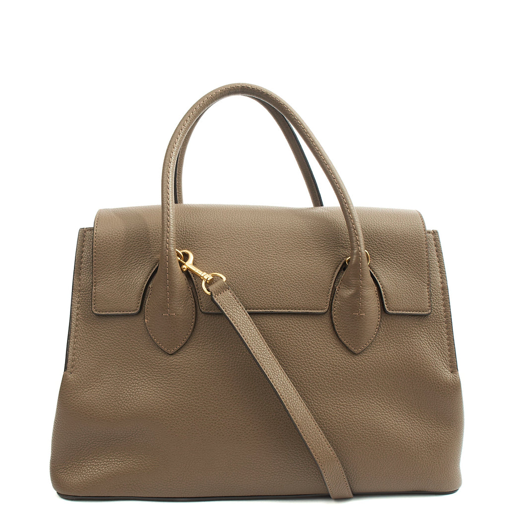 Mulberry Tote Seaton in Clay, Calfskin Leather