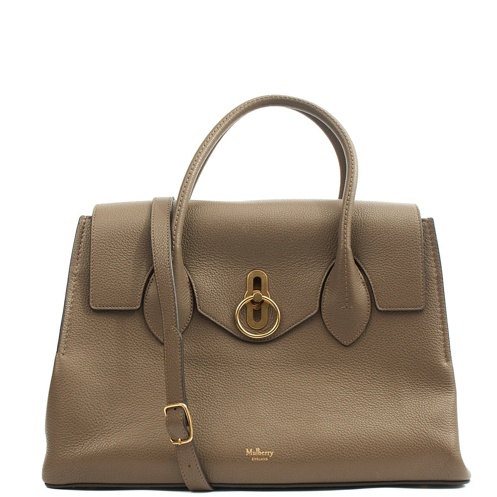Mulberry Tote Seaton in Clay, Calfskin Leather