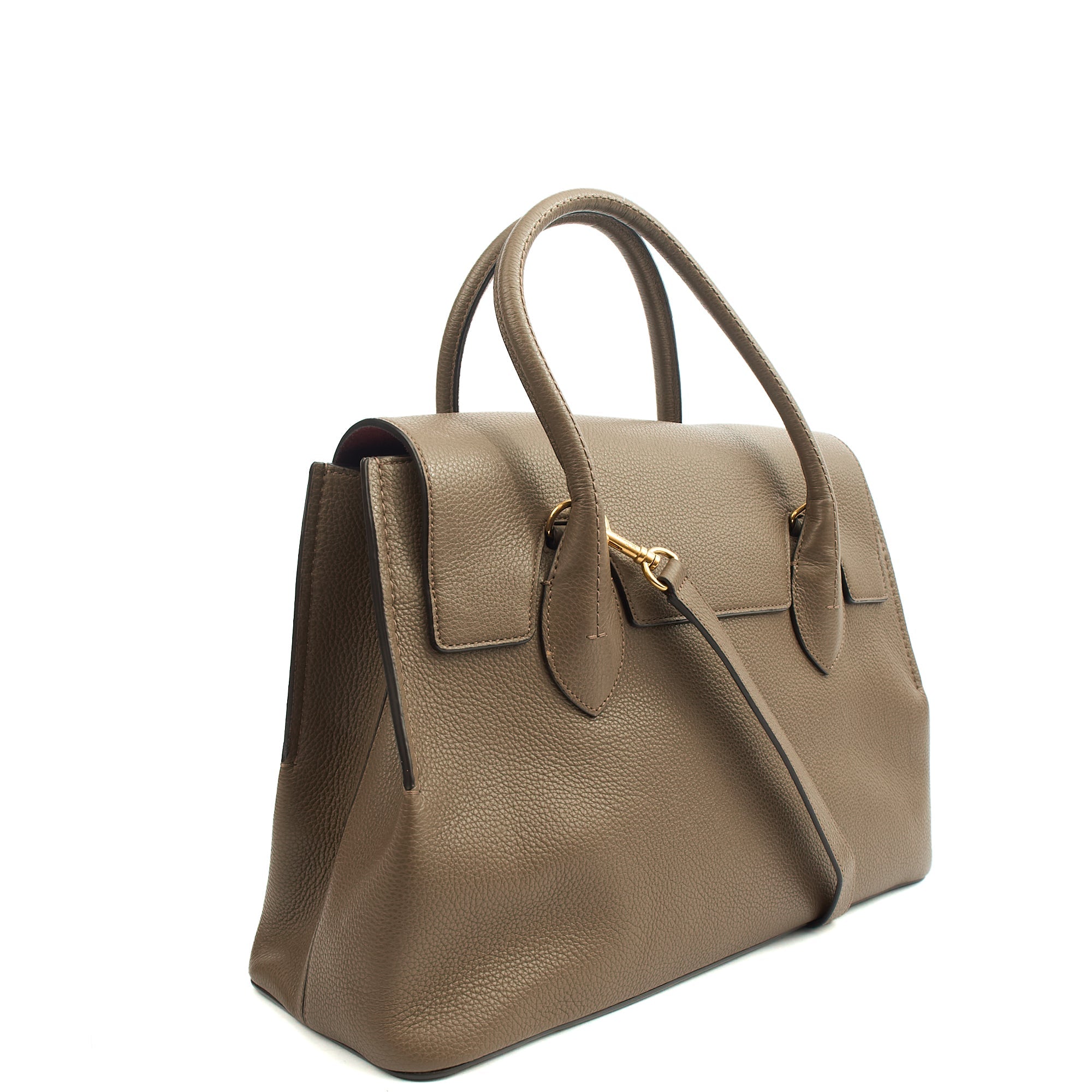 Mulberry Tote Seaton in Clay, Calfskin Leather