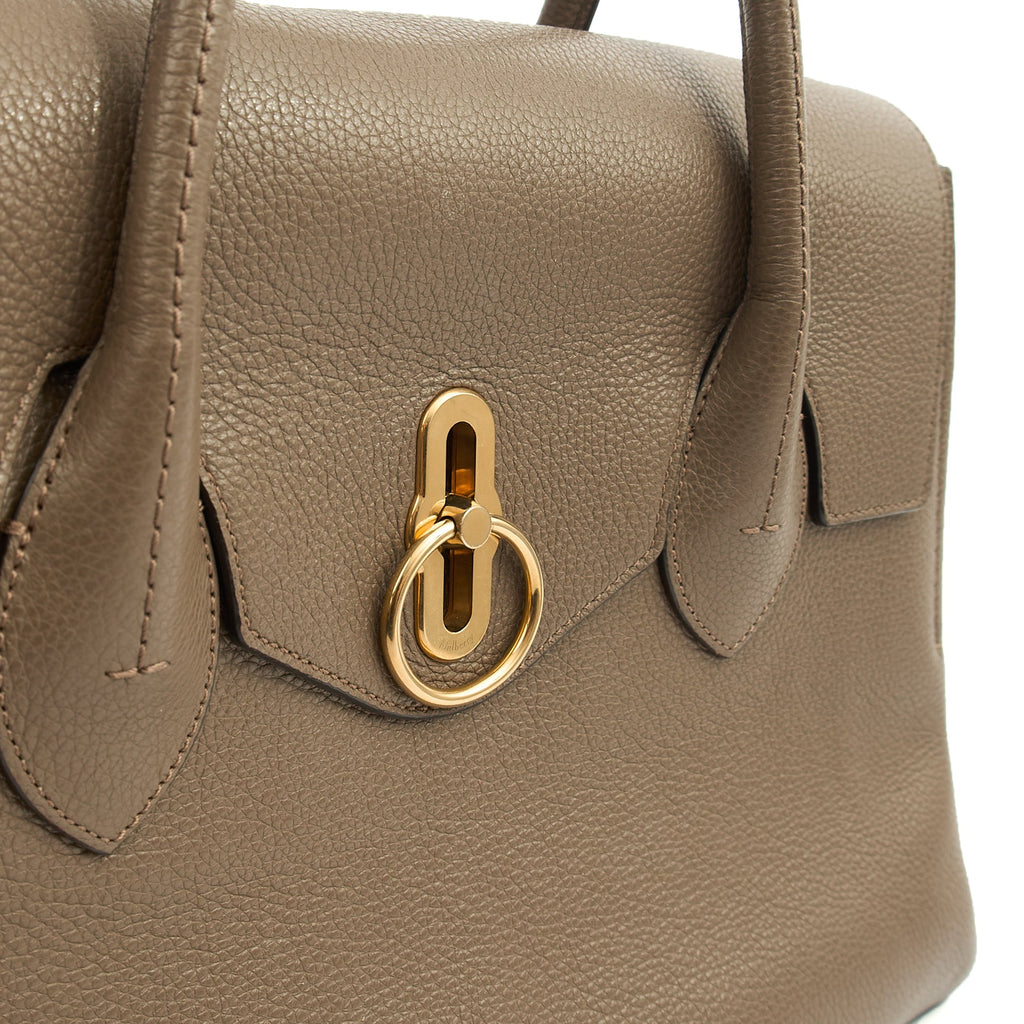 Mulberry Tote Seaton in Clay, Calfskin Leather