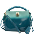 Mulberry Tote Iris - Small in Blue, Patent Leather