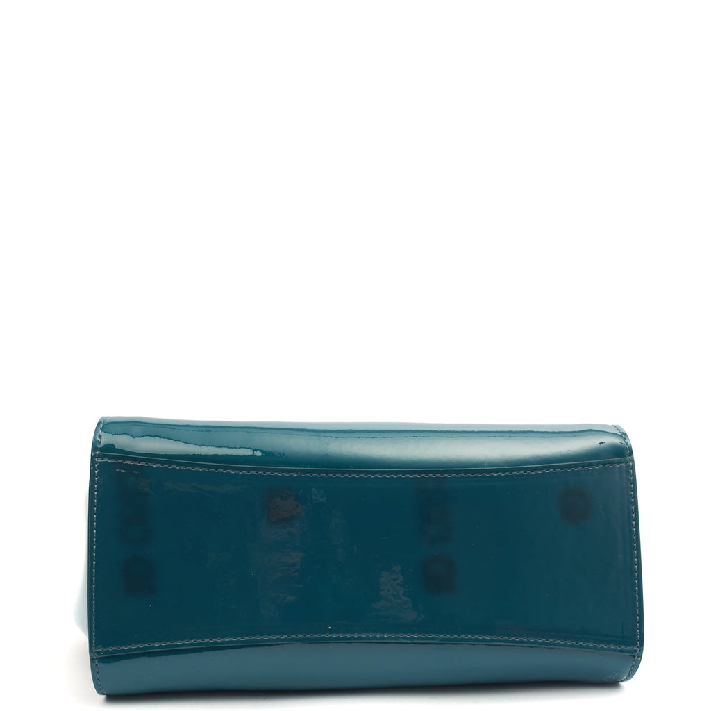 Mulberry Tote Iris - Small in Blue, Patent Leather