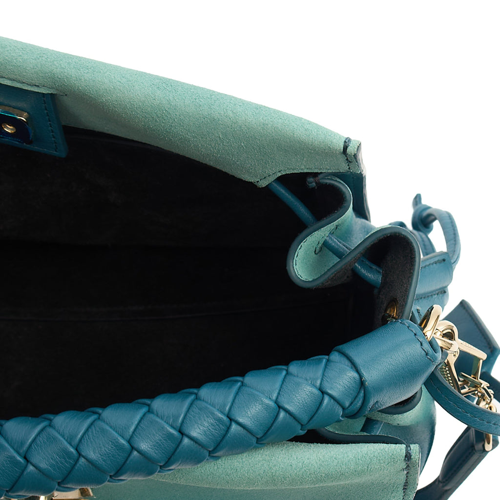 Mulberry Tote Iris - Small in Blue, Patent Leather
