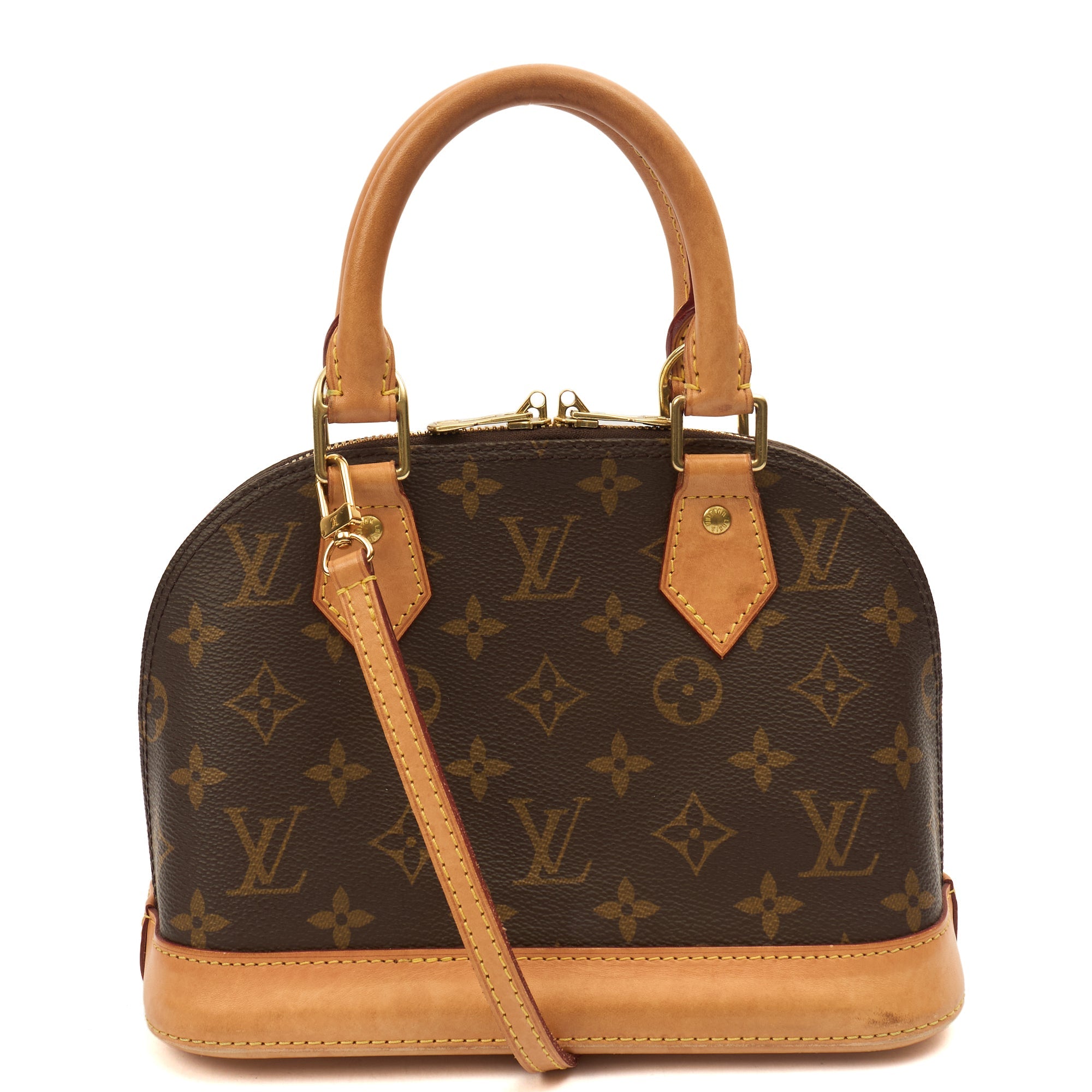 Louis Vuitton Cross Body Alma BB in Monogram, Canvas