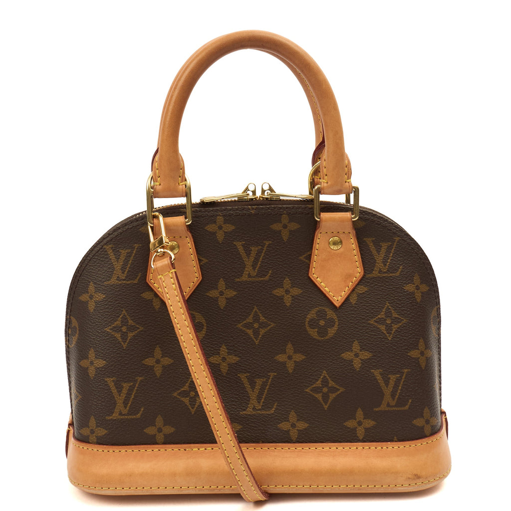 Louis Vuitton Cross Body Alma BB in Monogram, Canvas