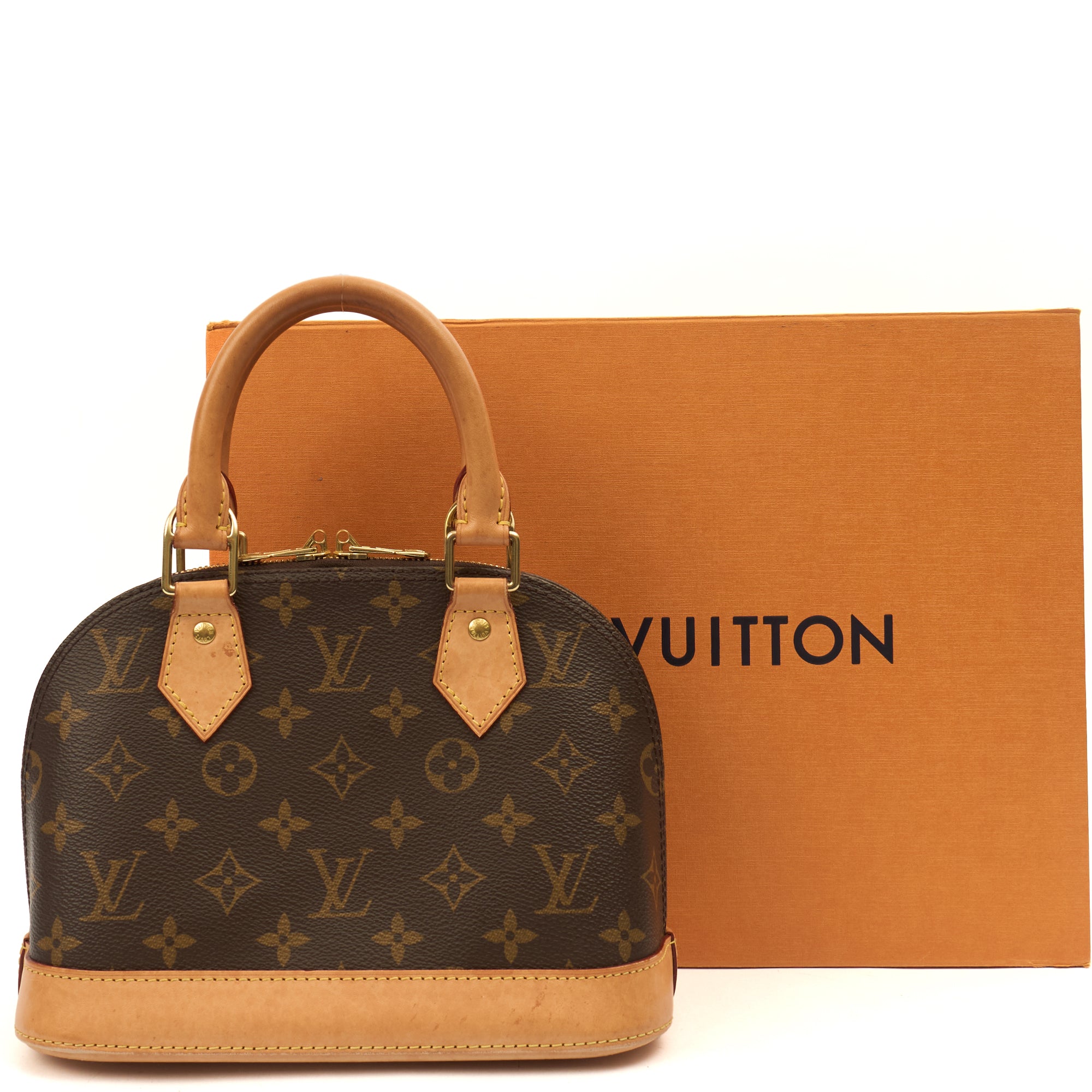 Louis Vuitton Cross Body Alma BB in Monogram, Canvas