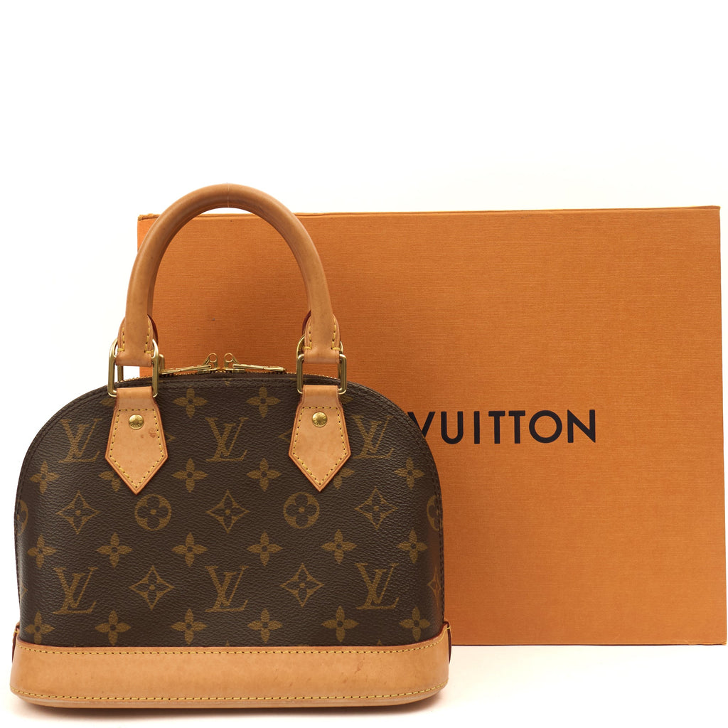Louis Vuitton Cross Body Alma BB in Monogram, Canvas