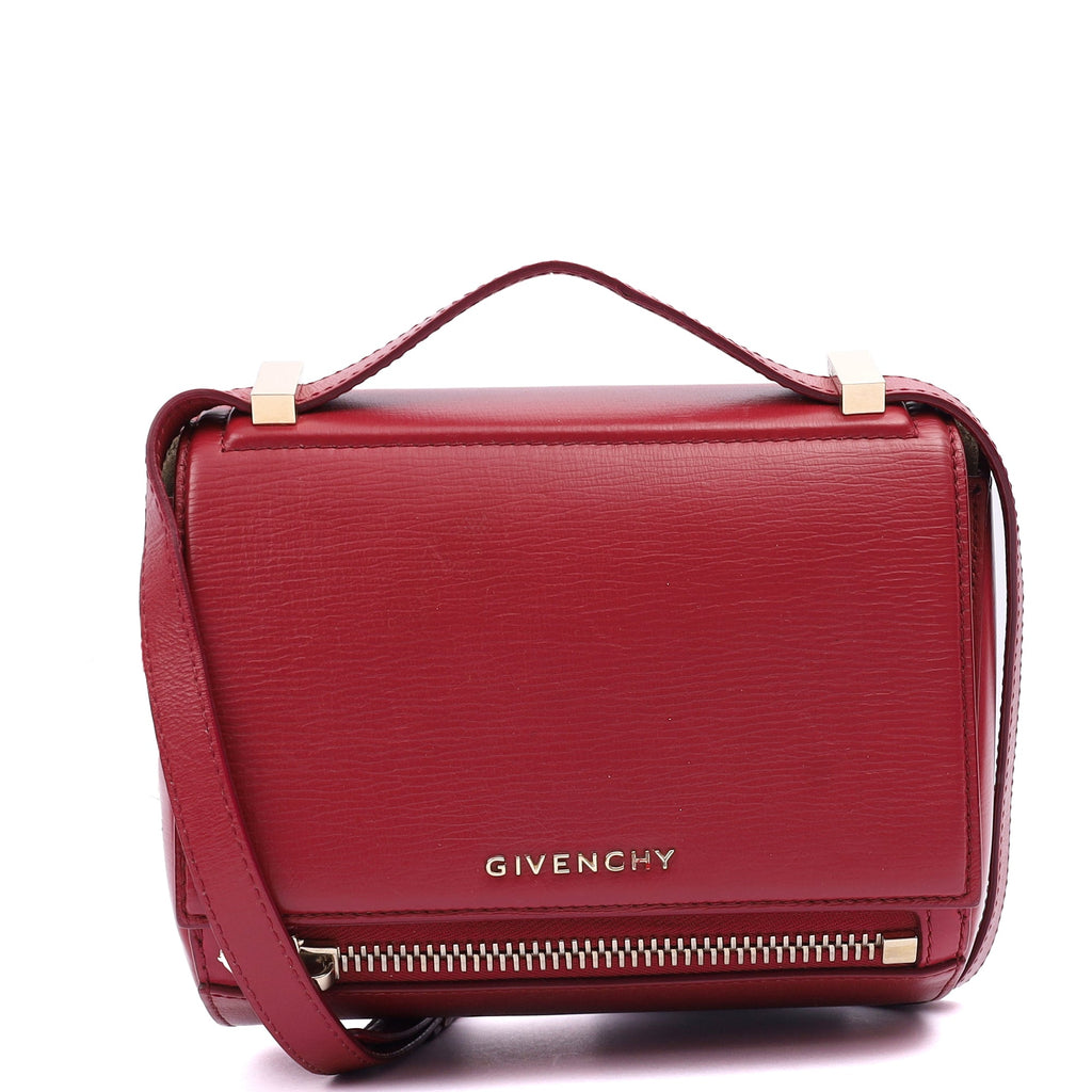 Givenchy Cross Body Pandora - Mini in Red, Leather
