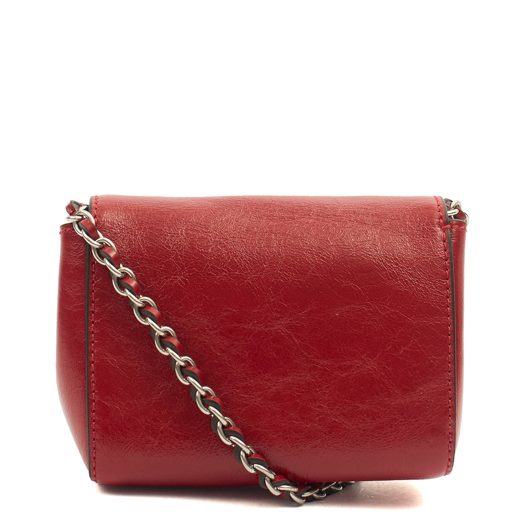 Mulberry Mini Bag Lily - Mini in Lancaster Red, Leather