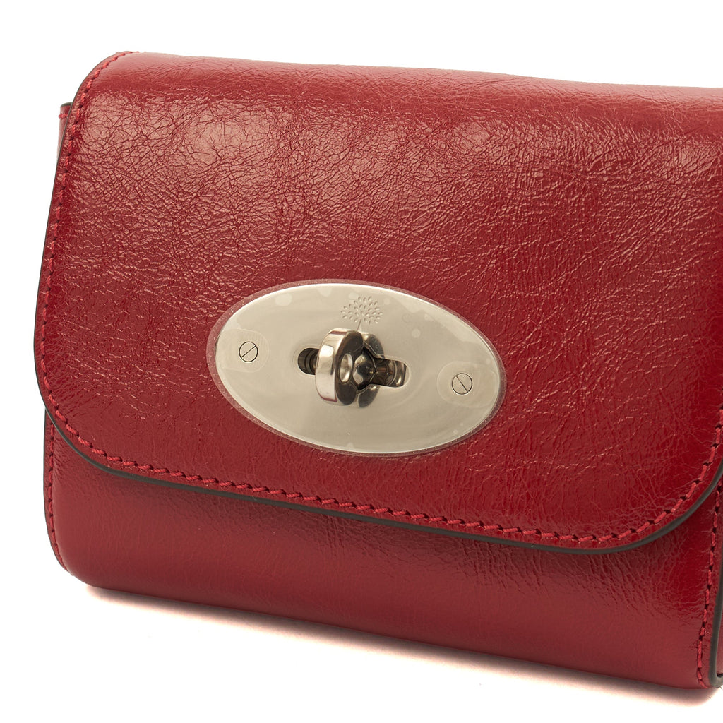 Mulberry Mini Bag Lily - Mini in Lancaster Red, Leather
