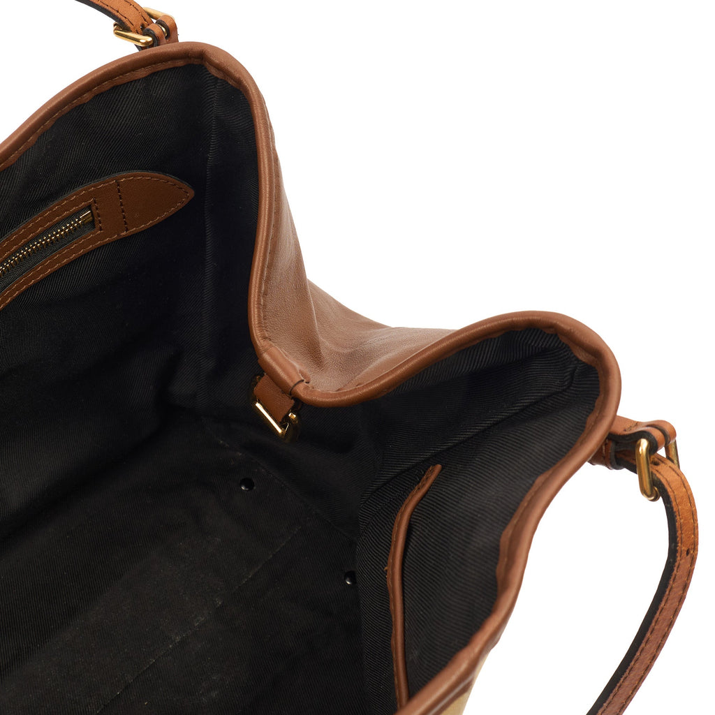 Burberry Tote Tote in Brown, Fabric