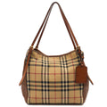 Burberry Tote Tote in Brown, Fabric