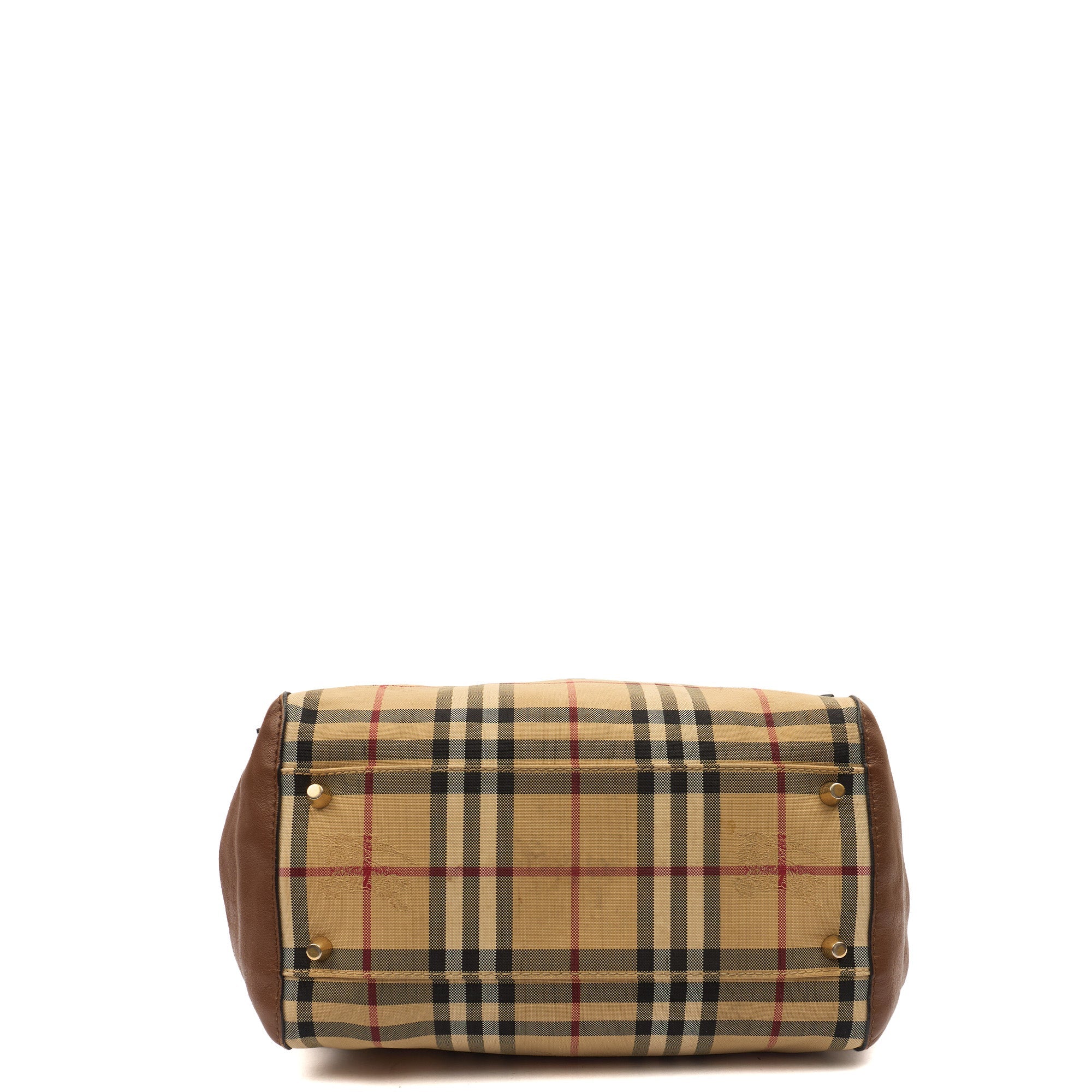 Burberry Tote Tote in Brown, Fabric