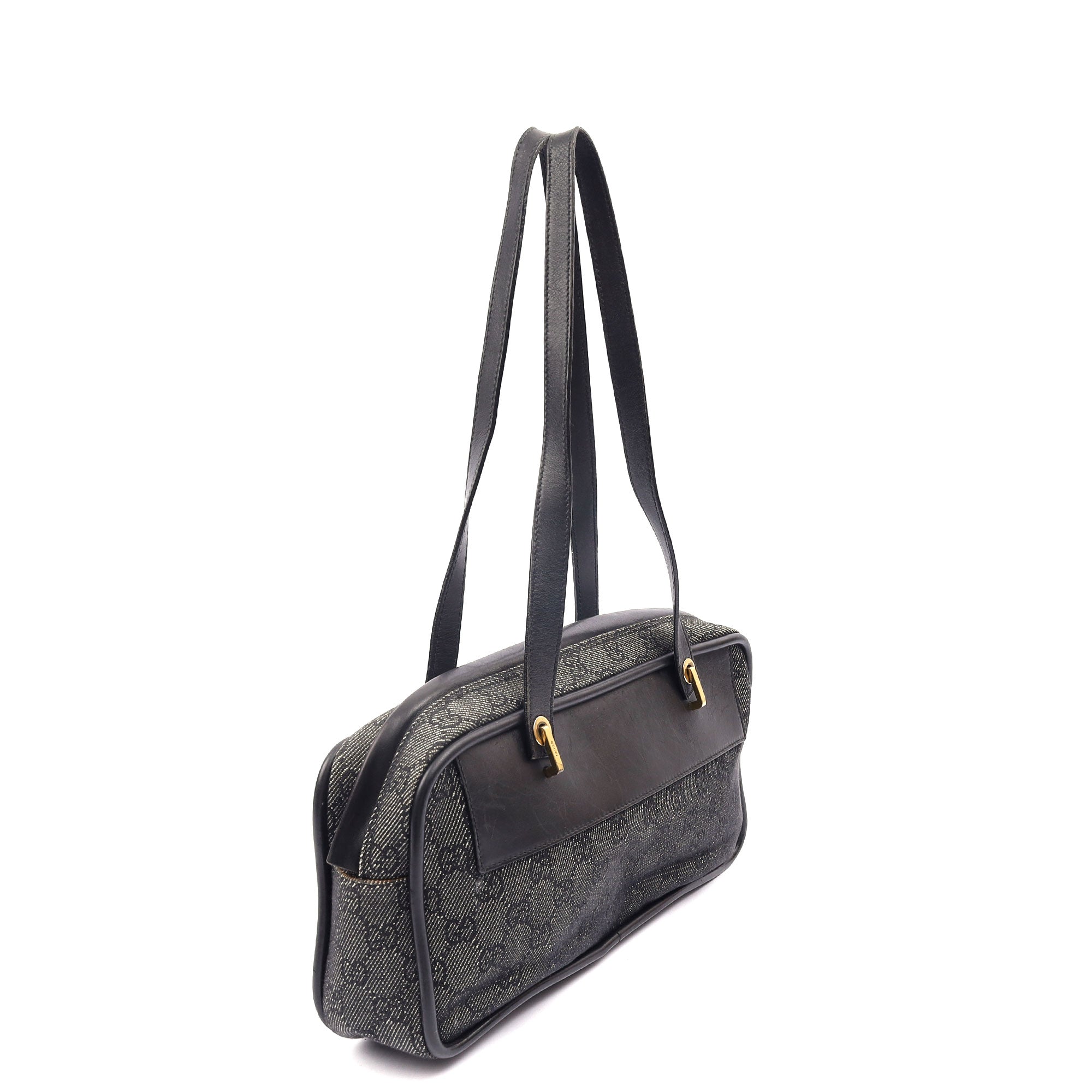 Gucci Shoulder Bag Shoulder Bag in Night Courrier GG Supreme, Canvas
