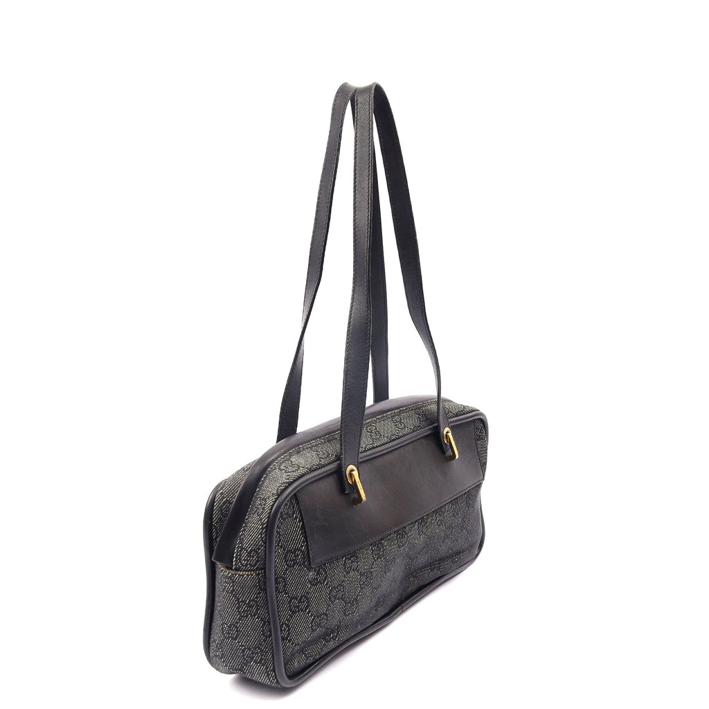 Gucci Shoulder Bag Shoulder Bag in Night Courrier GG Supreme, Canvas