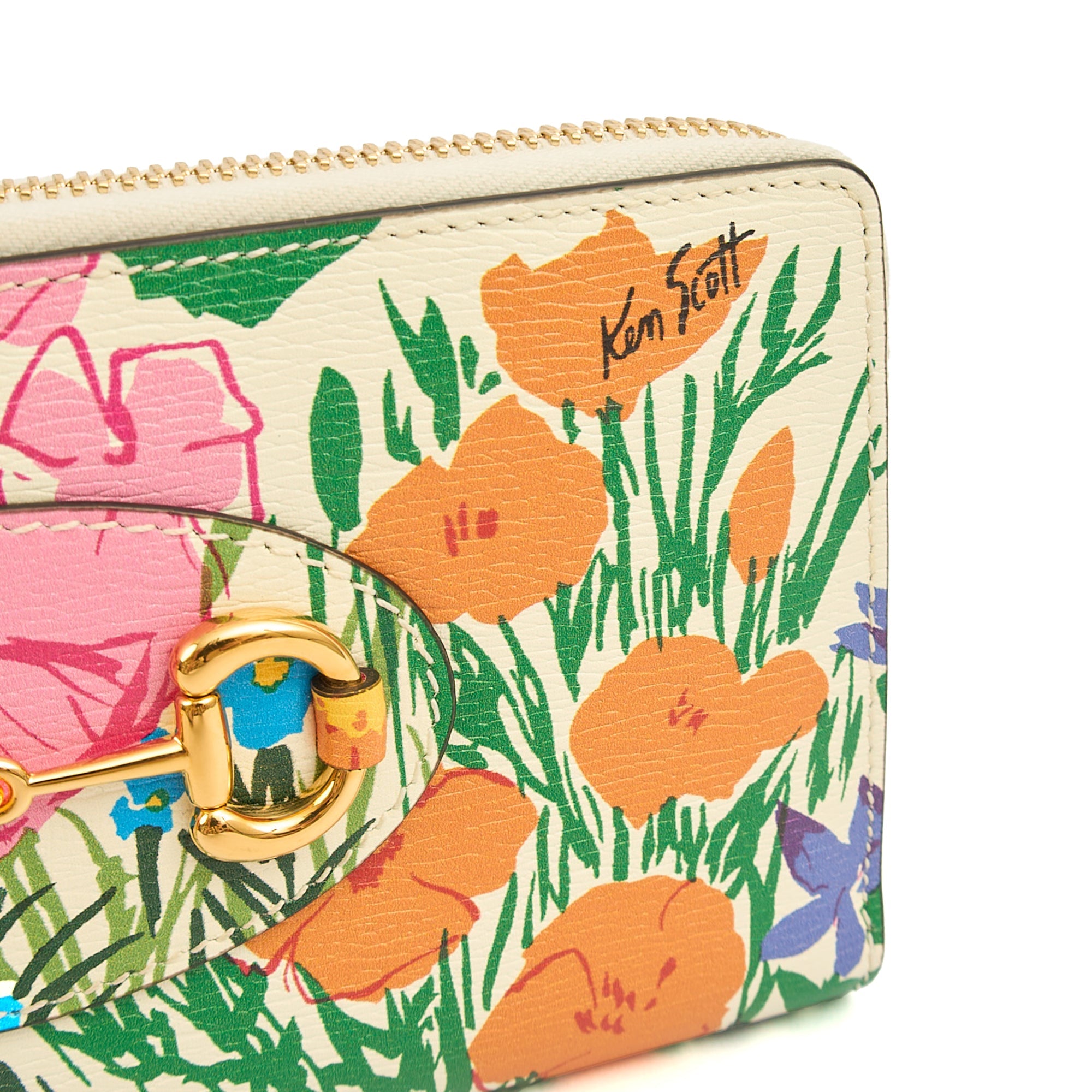 Gucci Purse Abbey Wallet in Multi, Leather