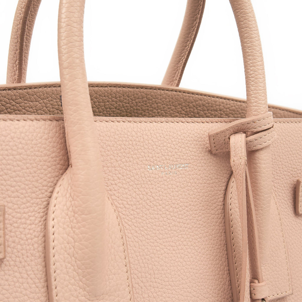 Saint Laurent Tote Sac de Jour in Pink, Calfskin Leather