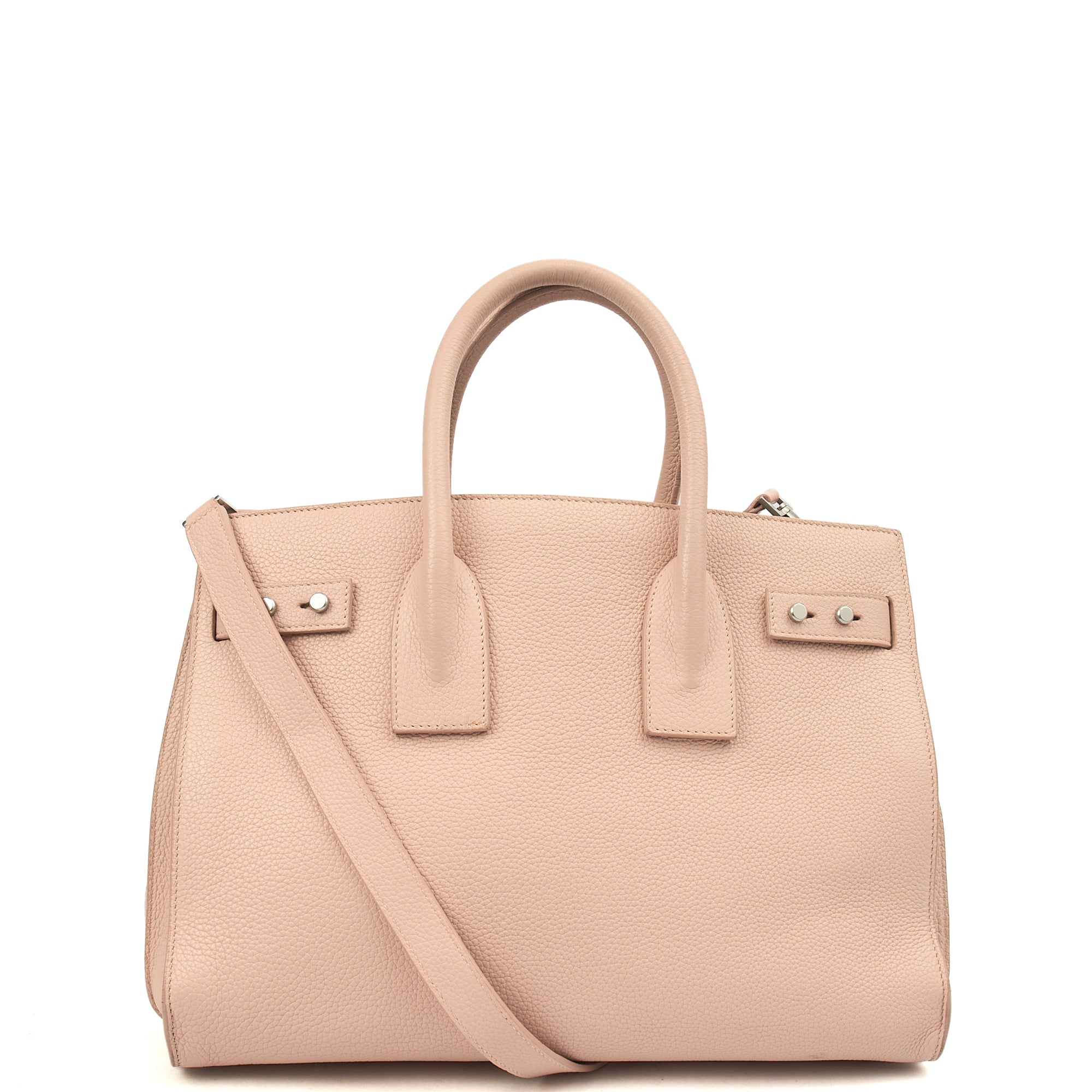Saint Laurent Tote Sac de Jour in Pink, Calfskin Leather