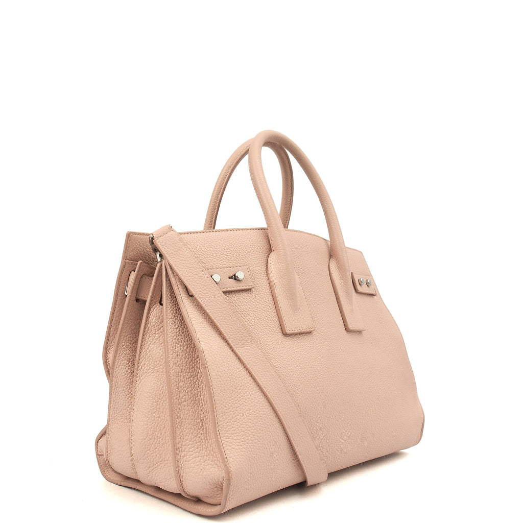 Saint Laurent Tote Sac de Jour in Pink, Calfskin Leather