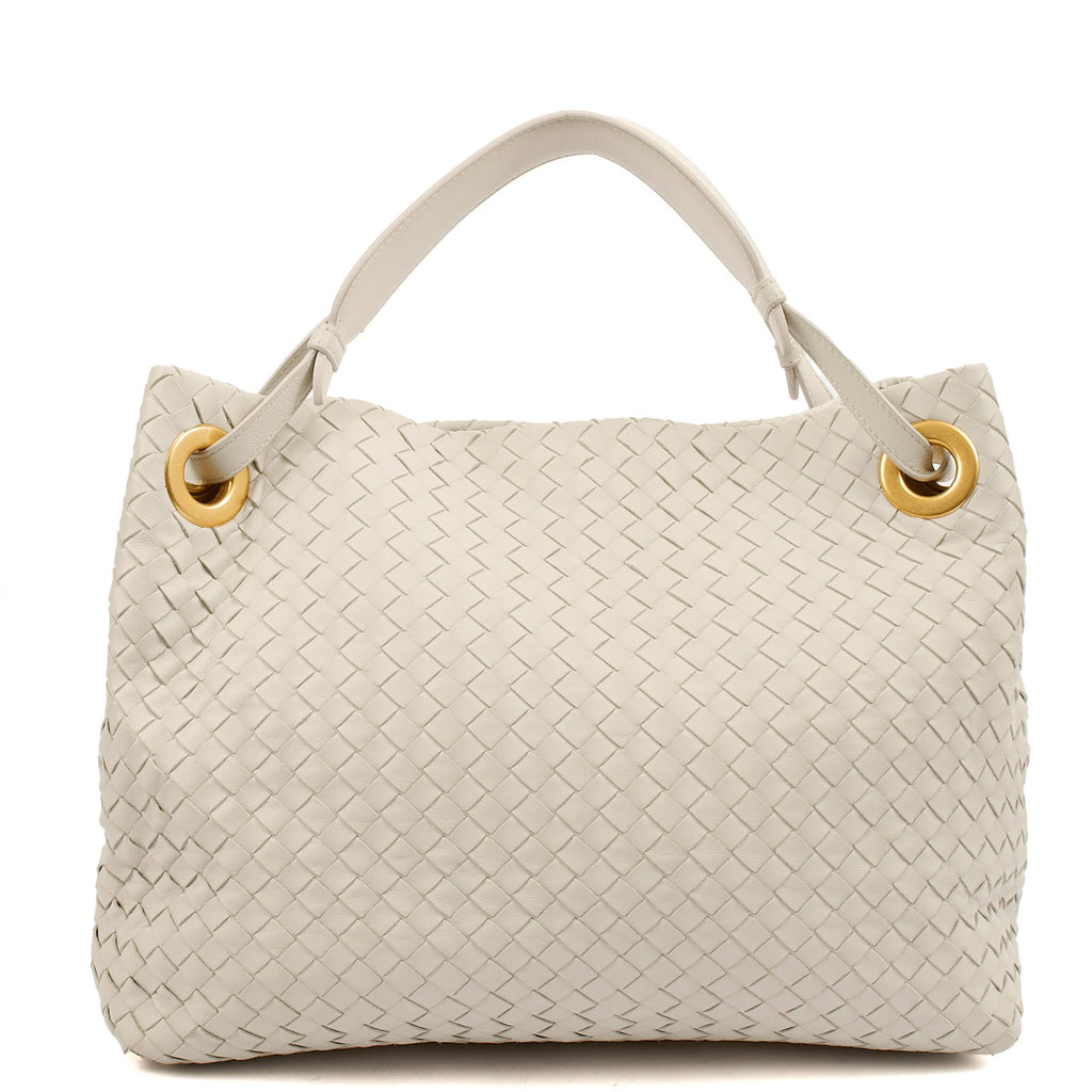 Bottega Veneta Tote Intrecciato Hobo in invalid, Intrecciato Nappa