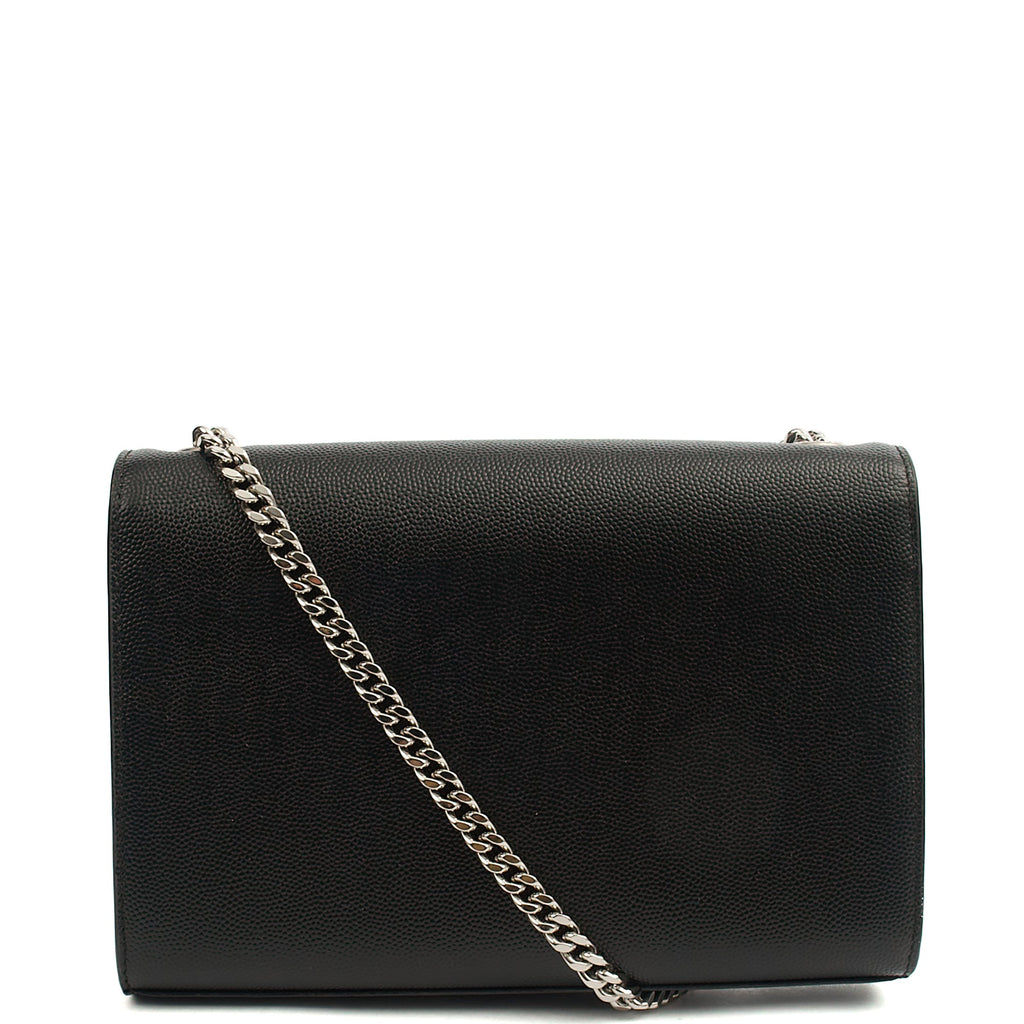 Saint Laurent Cross Body Kate Small in Black, Calfskin Leather