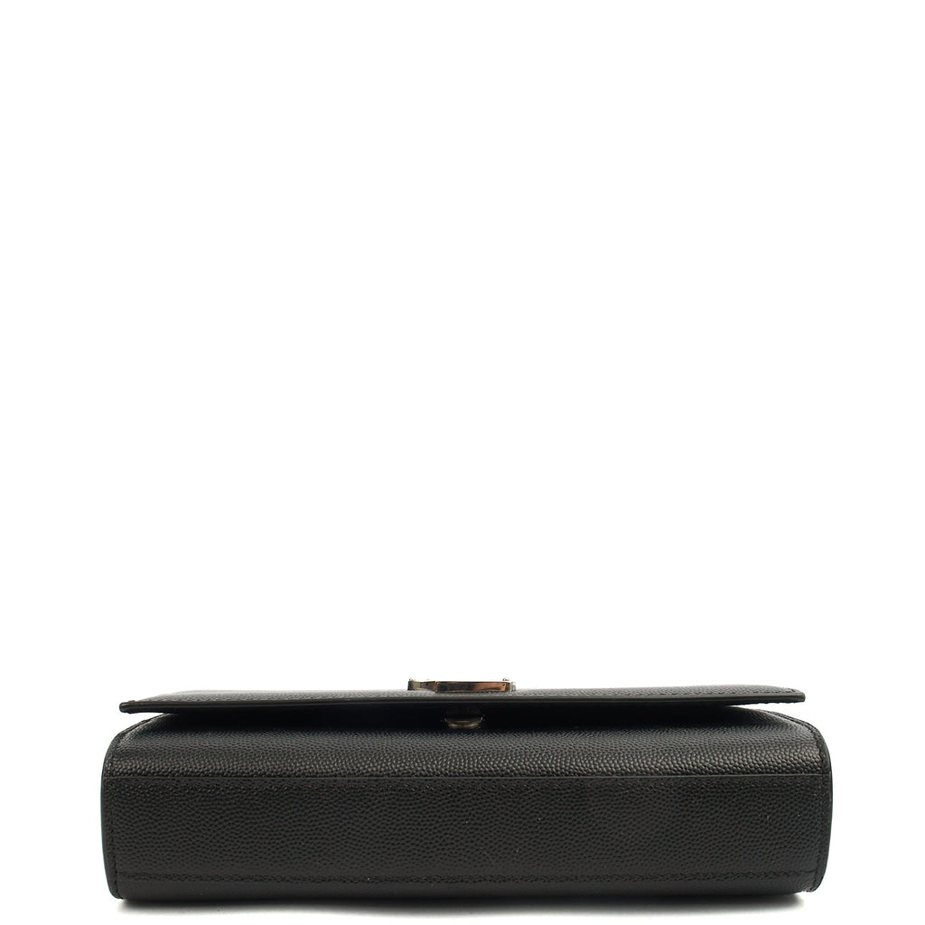 Saint Laurent Cross Body Kate Small in Black, Calfskin Leather