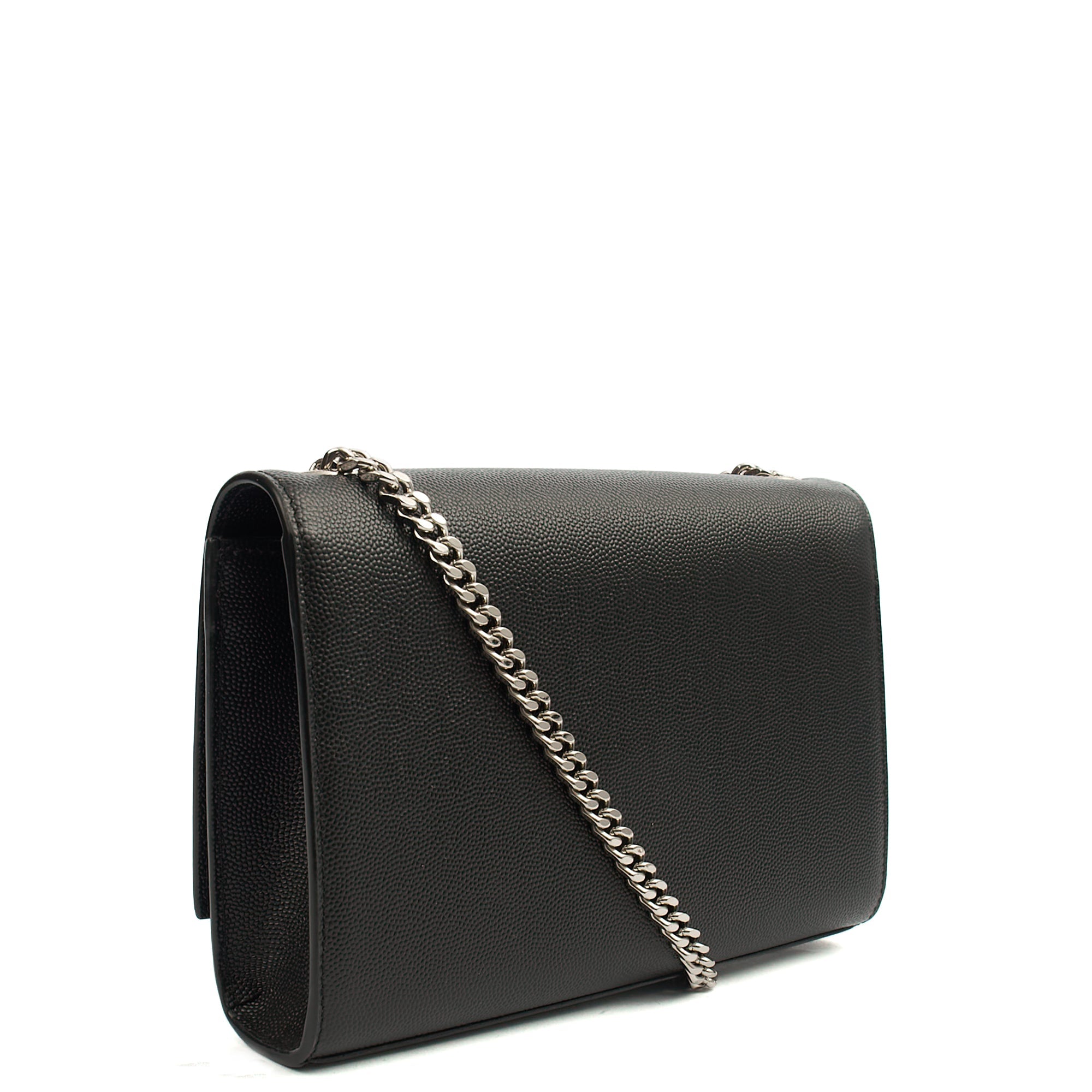 Saint Laurent Cross Body Kate Small in Black, Calfskin Leather