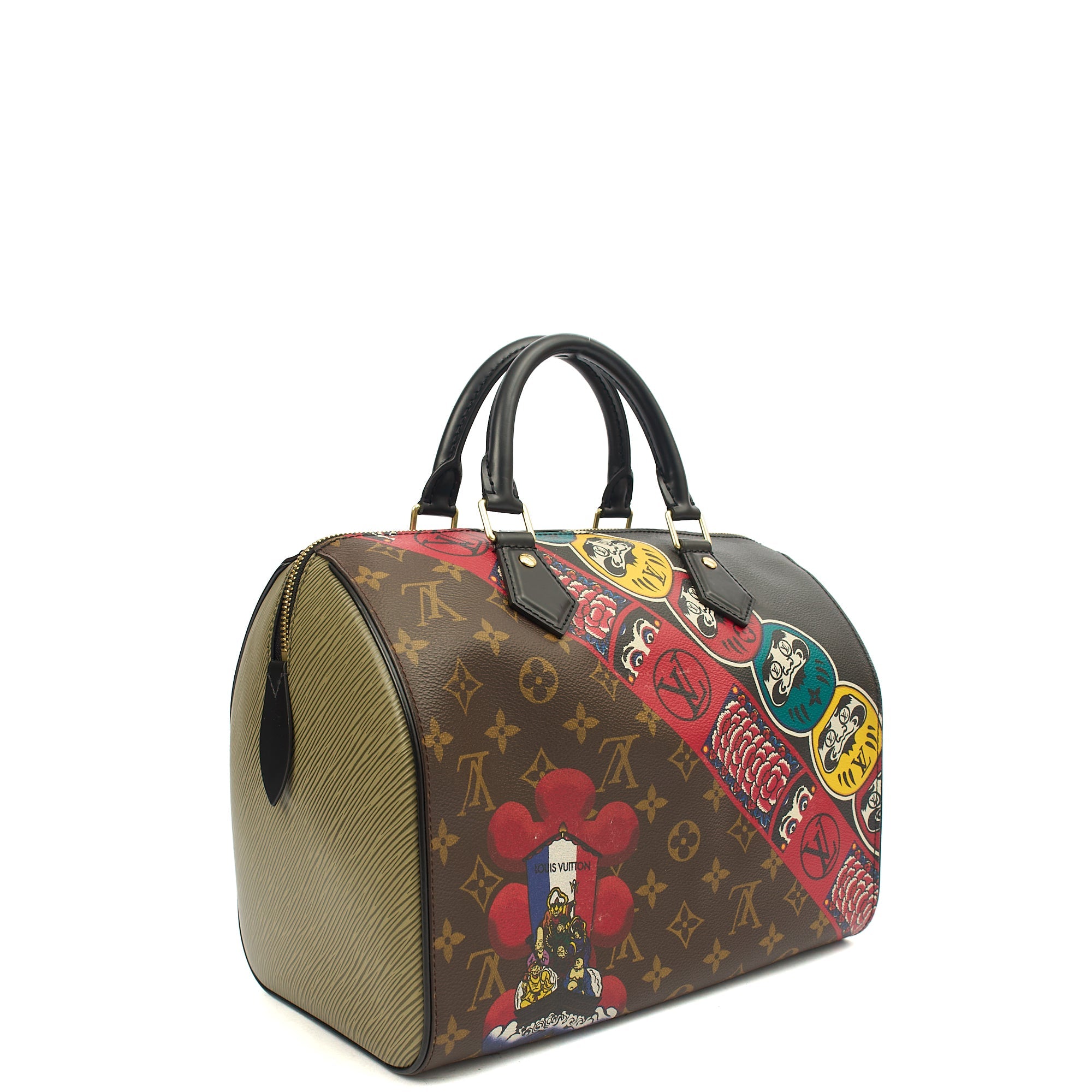 Louis Vuitton Top Handle Speedy 30 in Monogram, Canvas