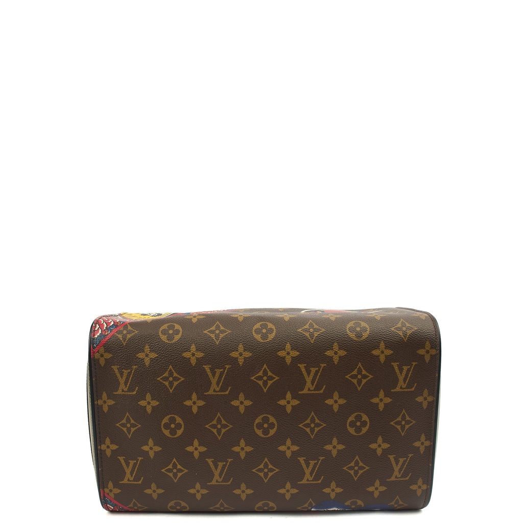 Louis Vuitton Top Handle Speedy 30 in Monogram, Canvas