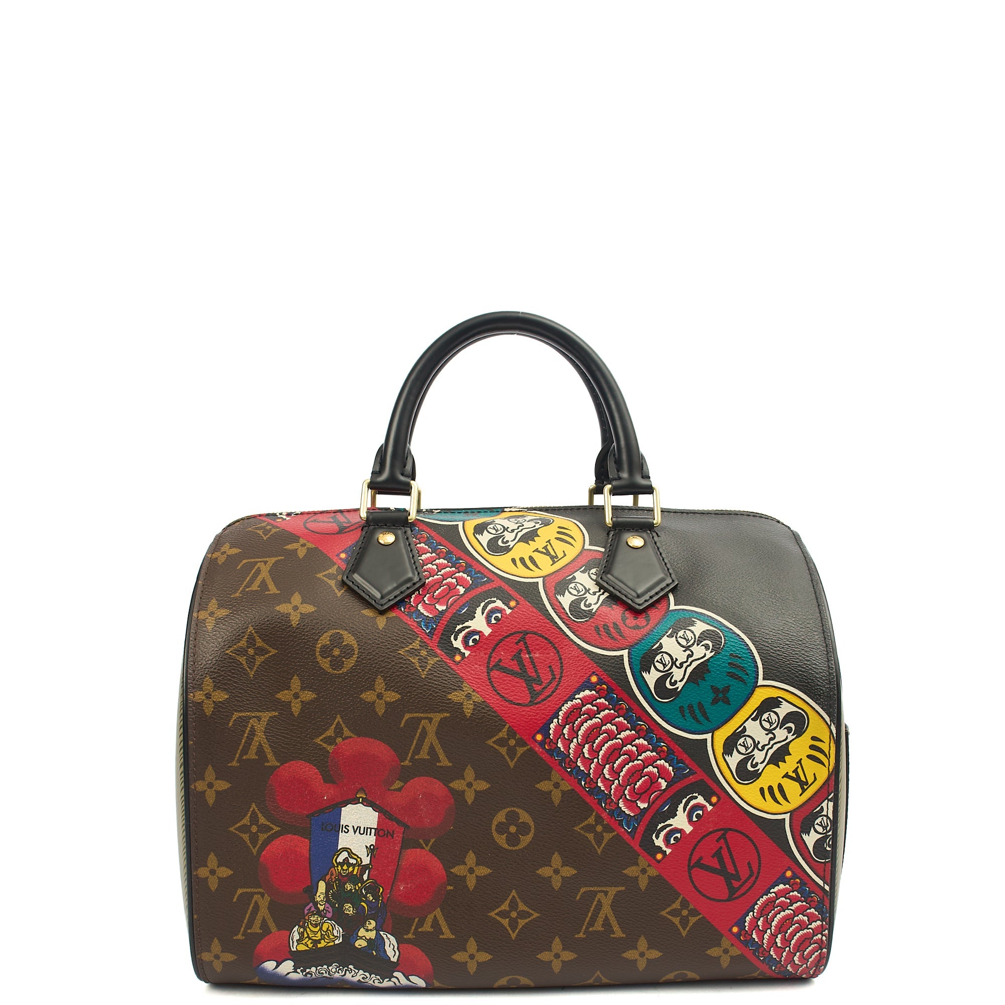 Louis Vuitton Top Handle Speedy 30 in Monogram, Canvas