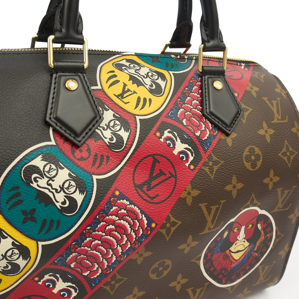 Louis Vuitton Top Handle Speedy 30 in Monogram, Canvas