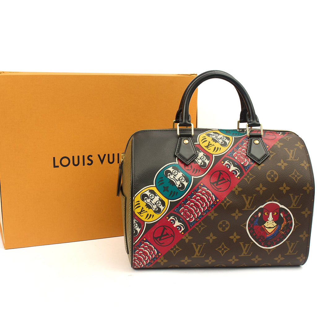 Louis Vuitton Top Handle Speedy 30 in Monogram, Canvas