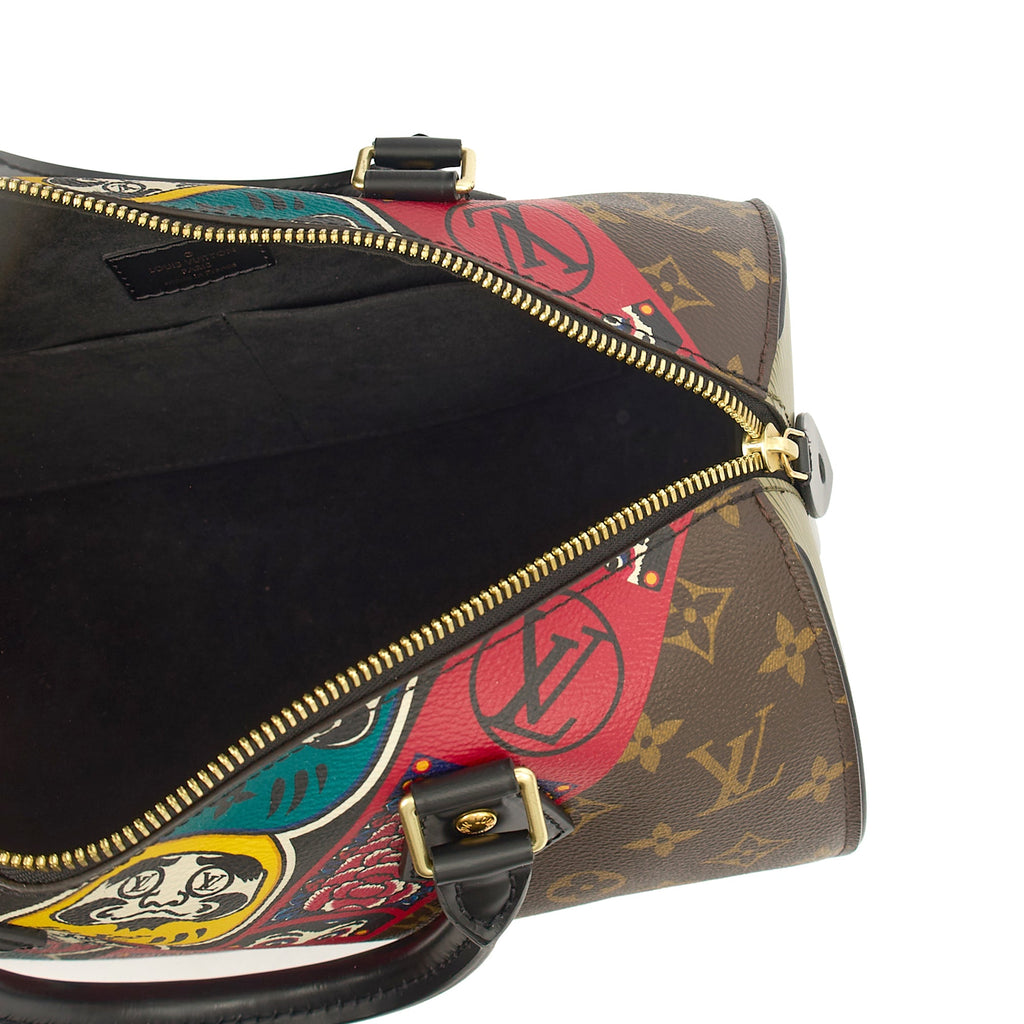 Louis Vuitton Top Handle Speedy 30 in Monogram, Canvas