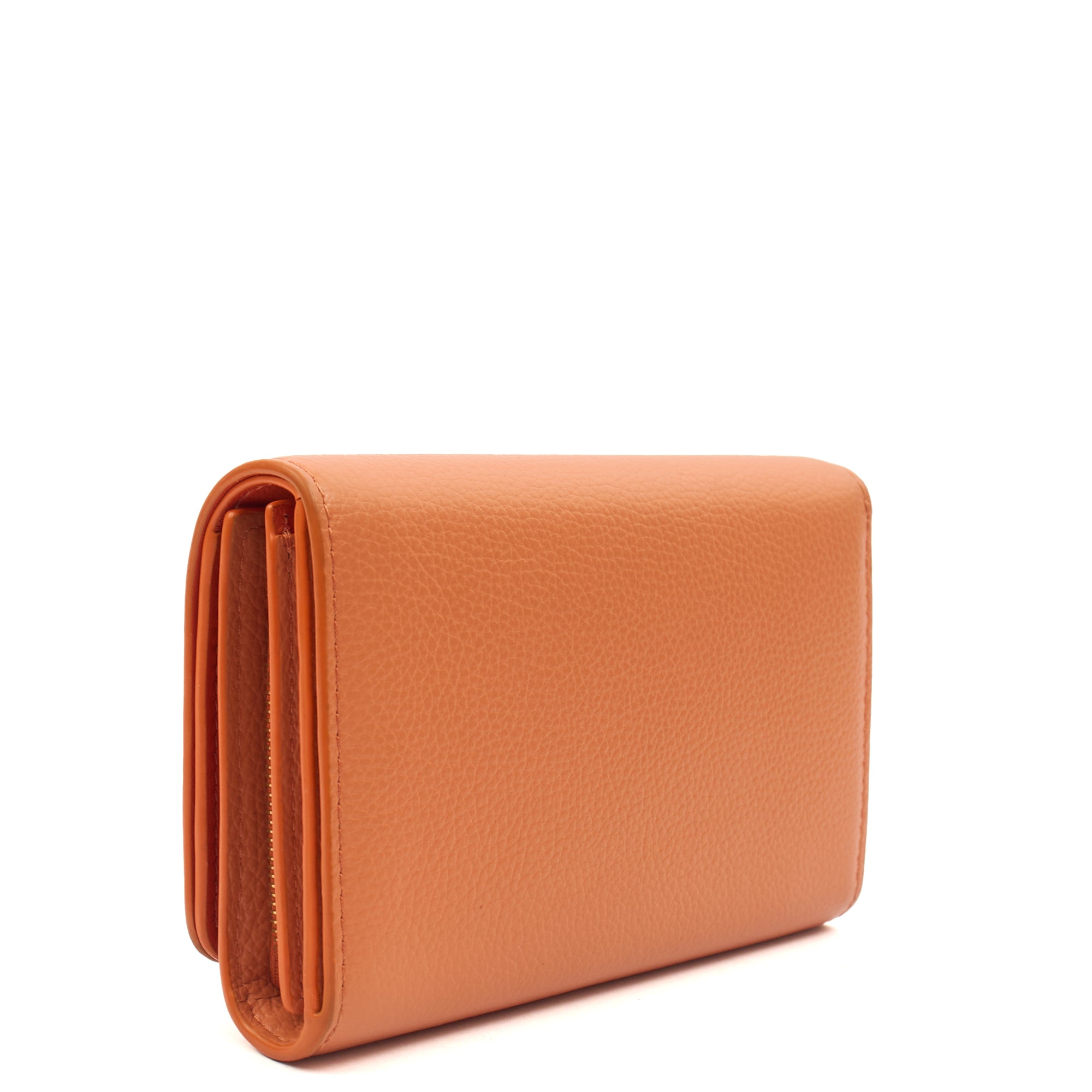 Mulberry Purse Continental Wallet  in Apricot, Leather