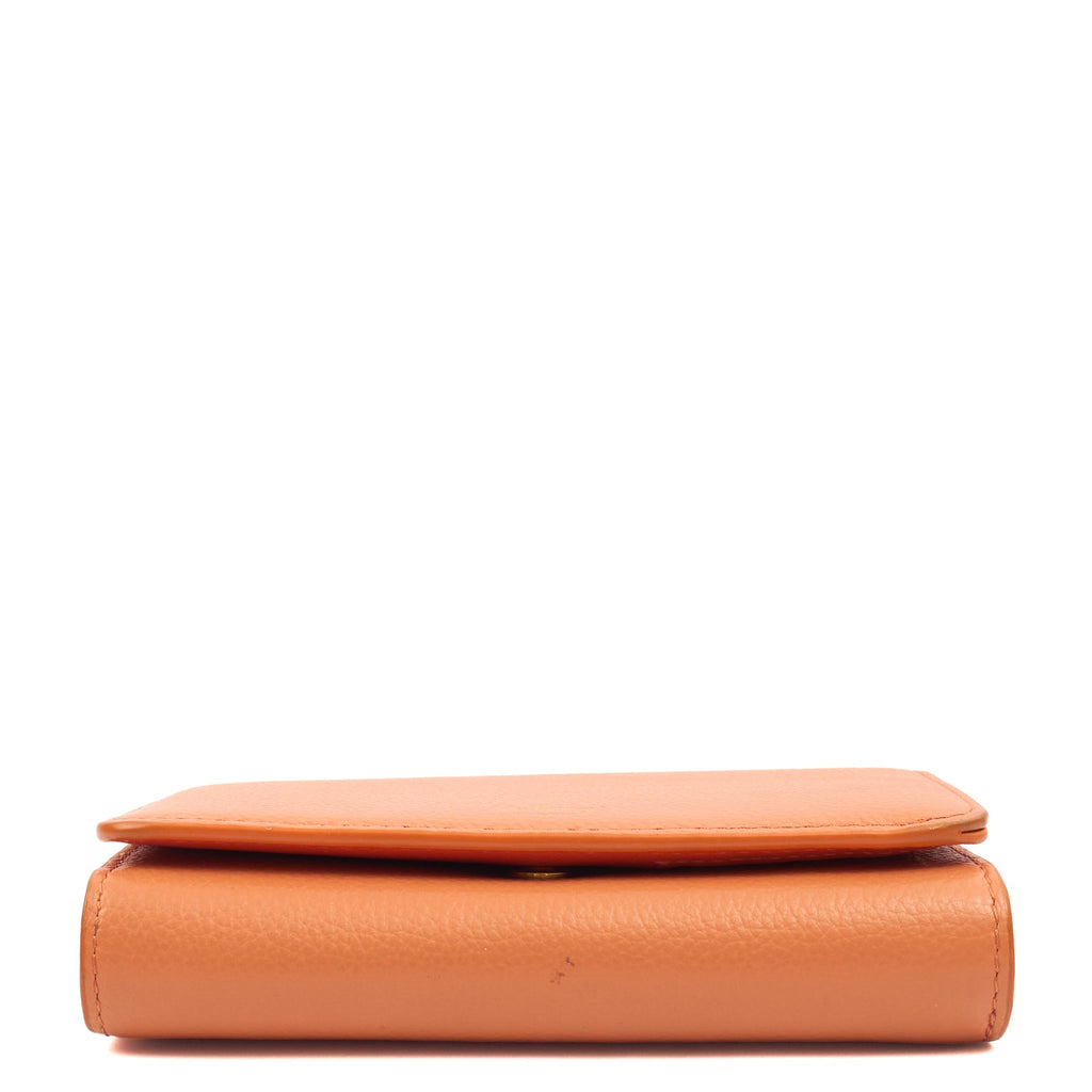 Mulberry Purse Continental Wallet  in Apricot, Leather