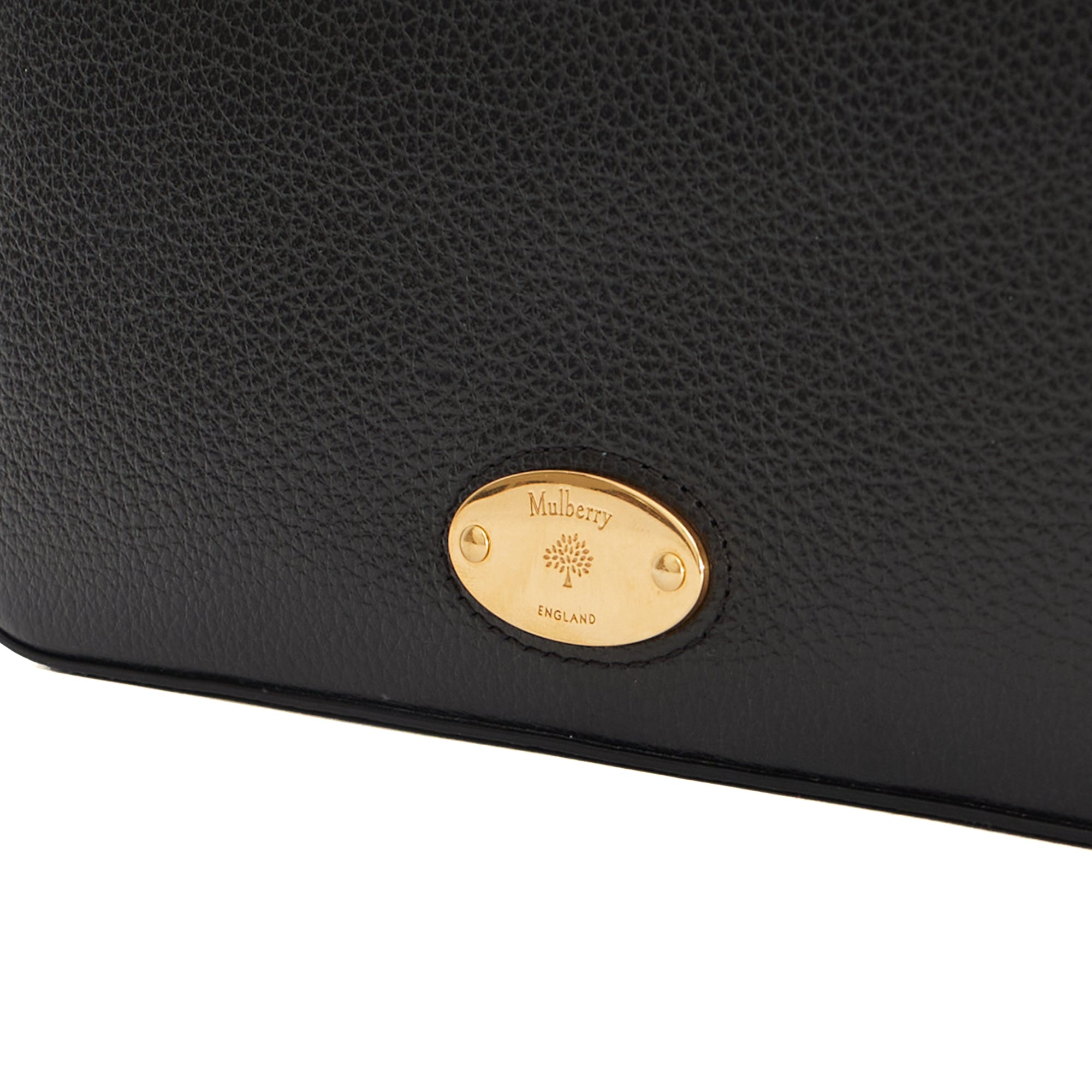 Mulberry Cross Body Crossbody in Black, Calfskin Leather