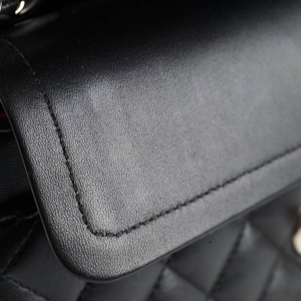 Chanel Small Double Classic Flap Black Lambskin 2021
