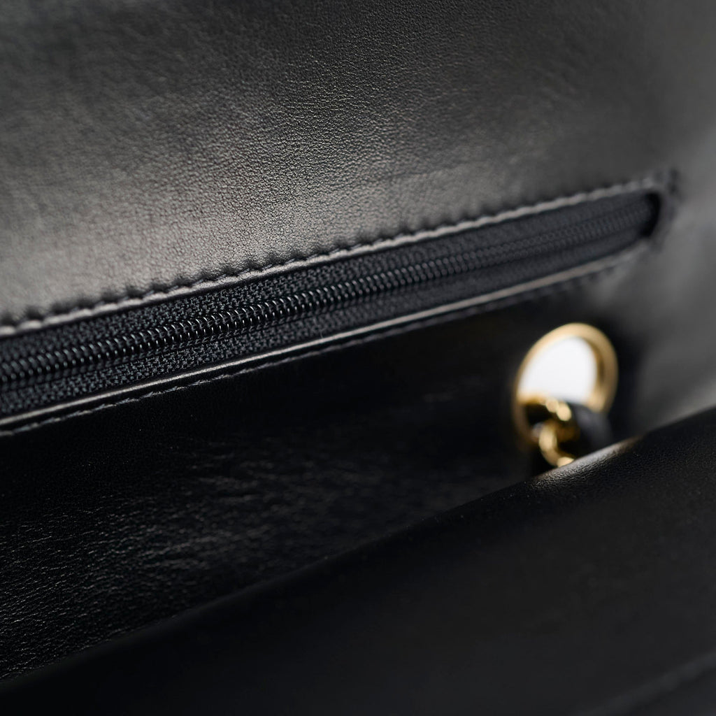 Chanel Medium/Large Double Classic Flap Black
