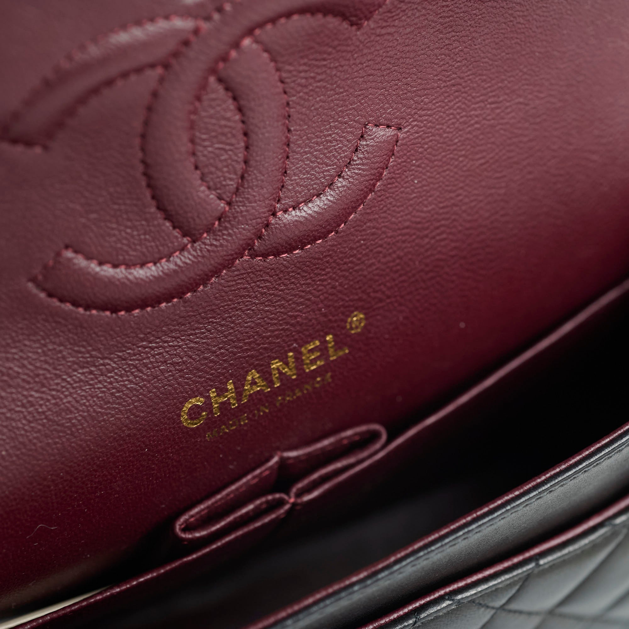 Chanel Medium/Large Double Classic Flap Black