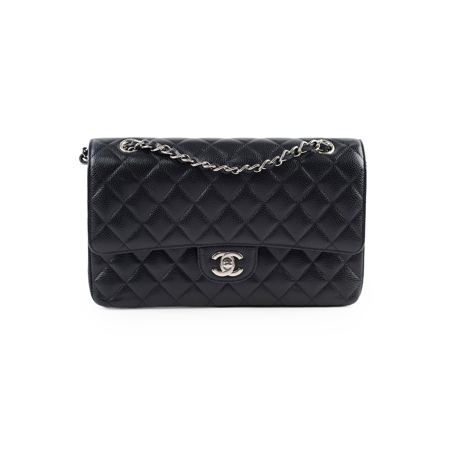 Chanel Classic Flap Medium/Large Caviar Black - 29 Series