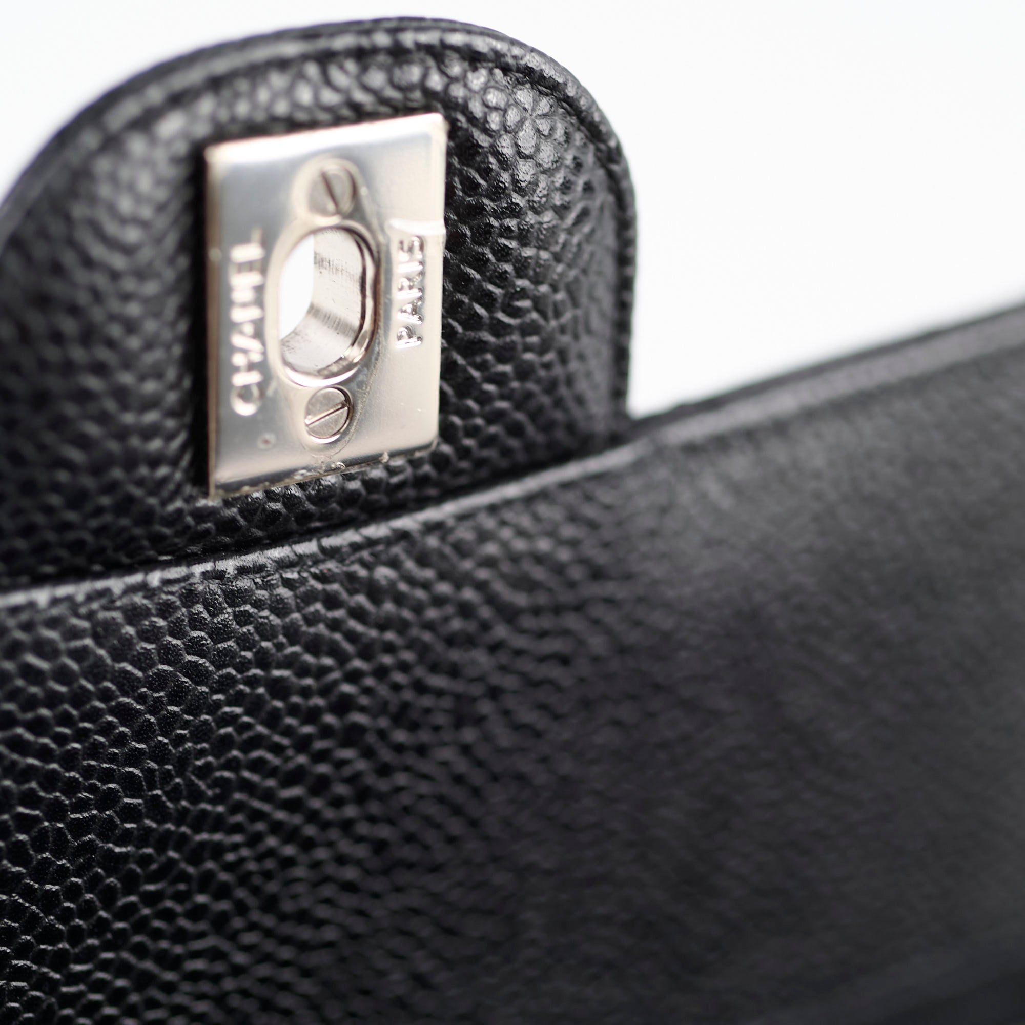 Chanel Classic Flap Medium/Large Caviar Black - 29 Series