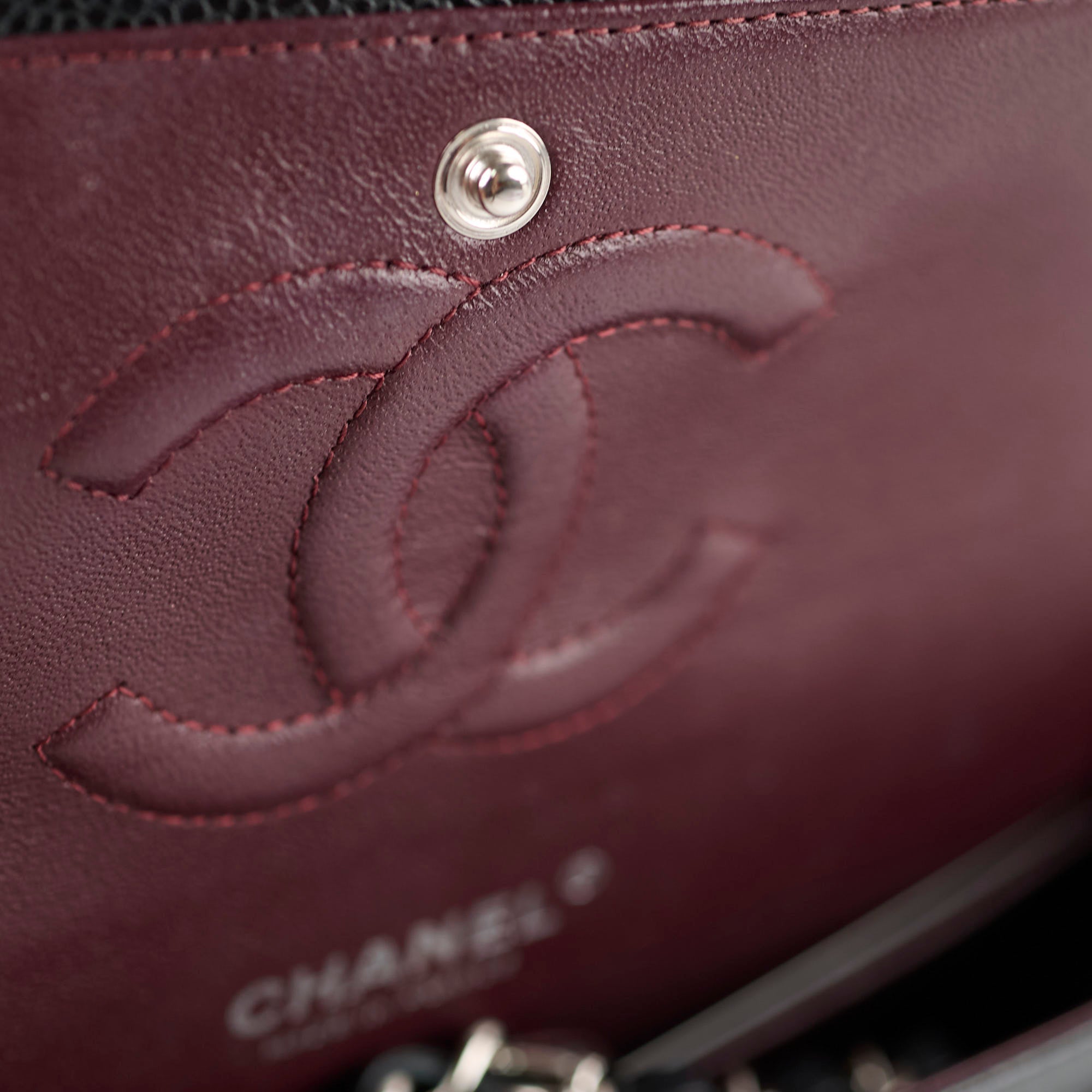 Chanel Classic Flap Medium/Large Caviar Black - 29 Series