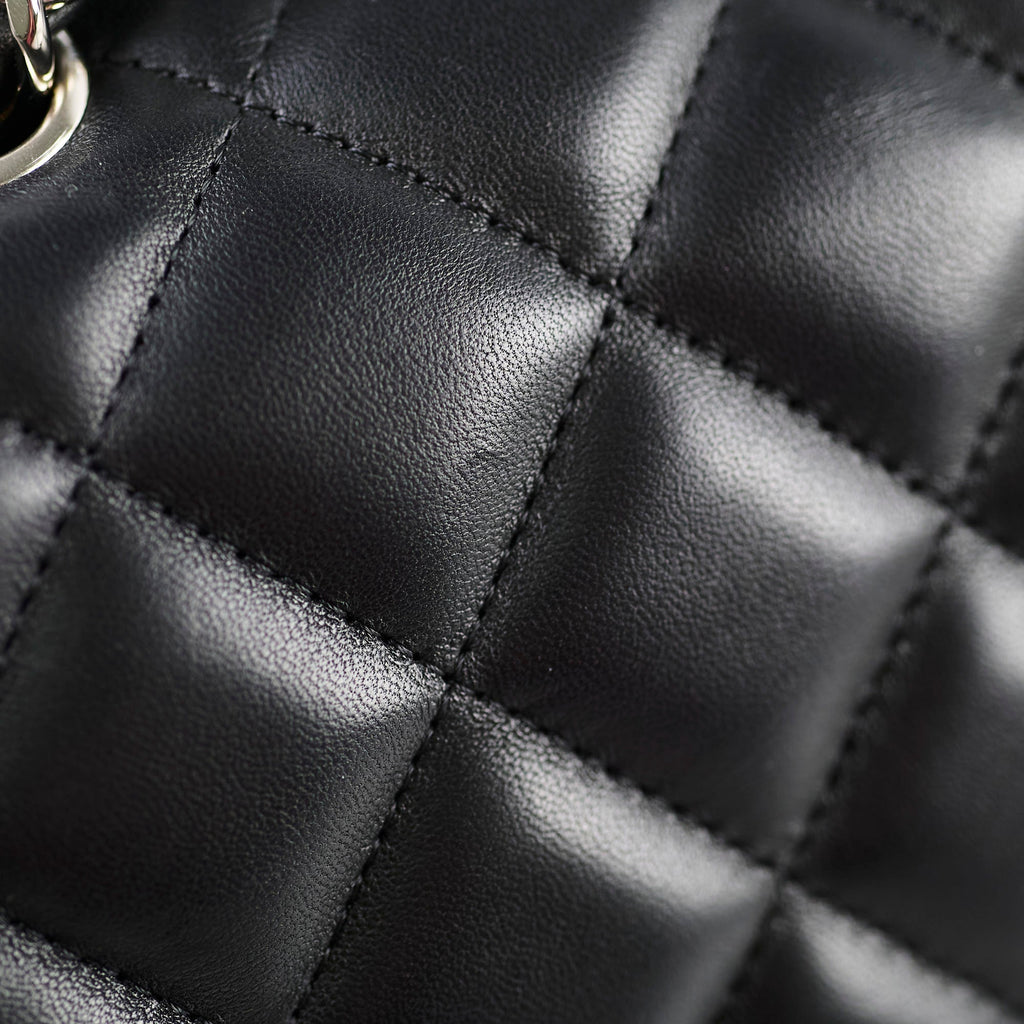 Chanel Classic Flap Jumbo Lambskin Black Series 22