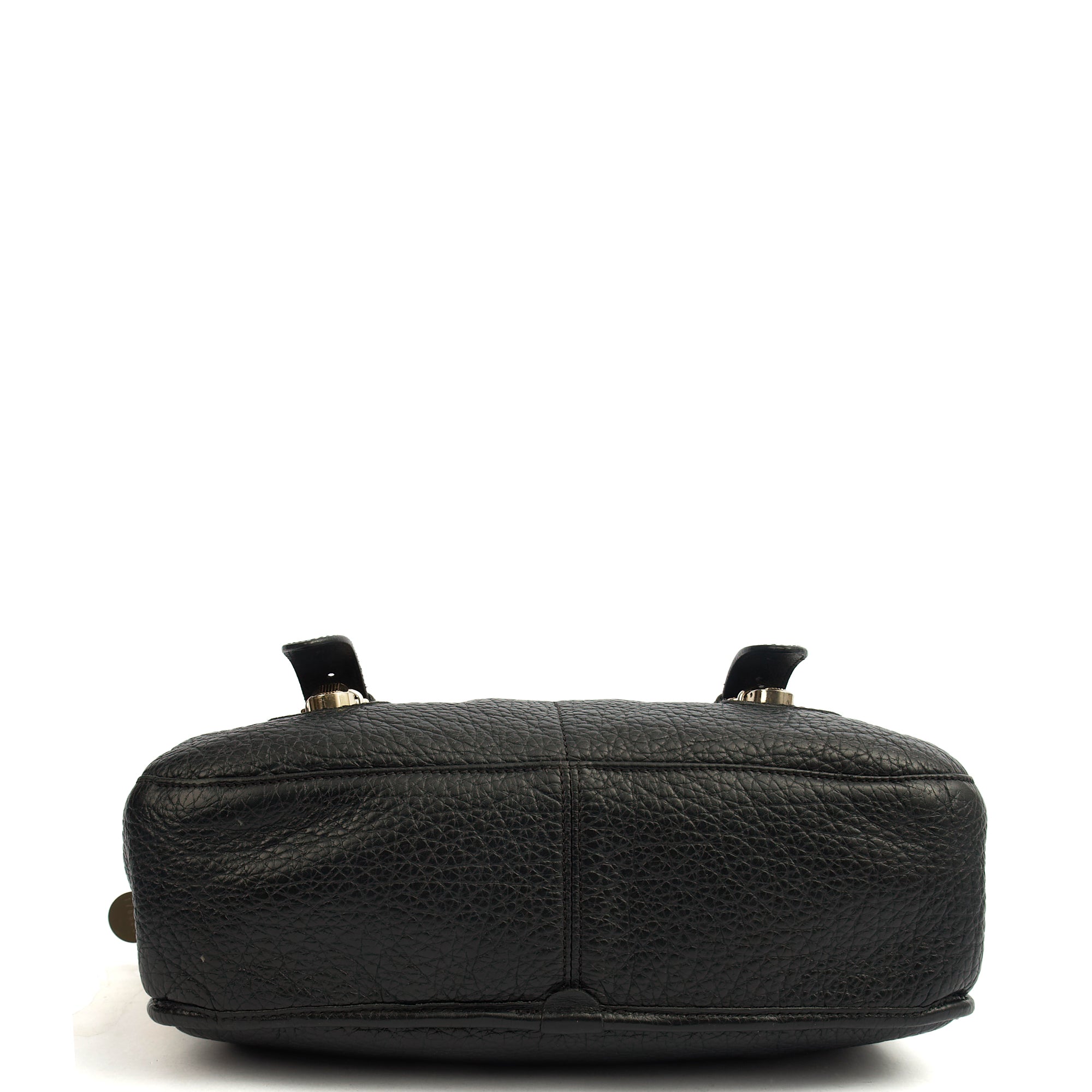 Mulberry Top Handle Trout in Black, Calfskin Leather