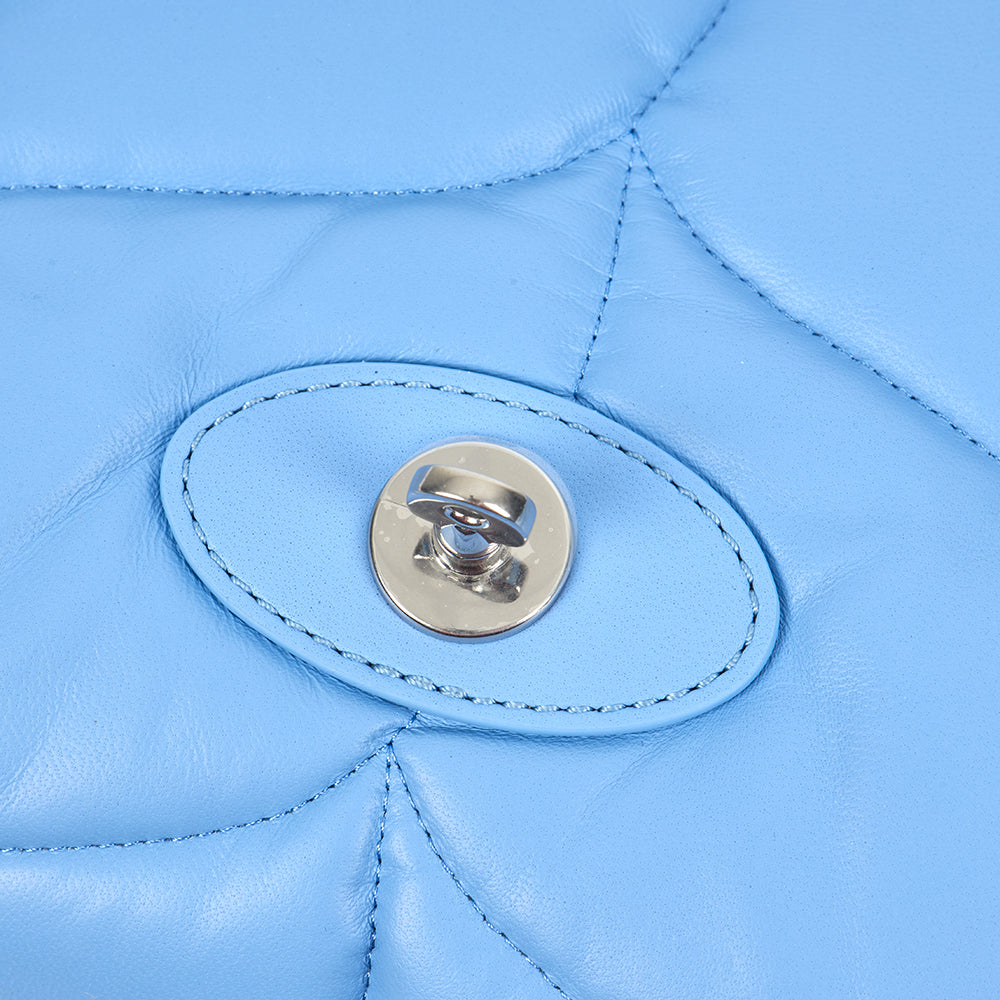 Mulberry Little Softie in Blue, Leather