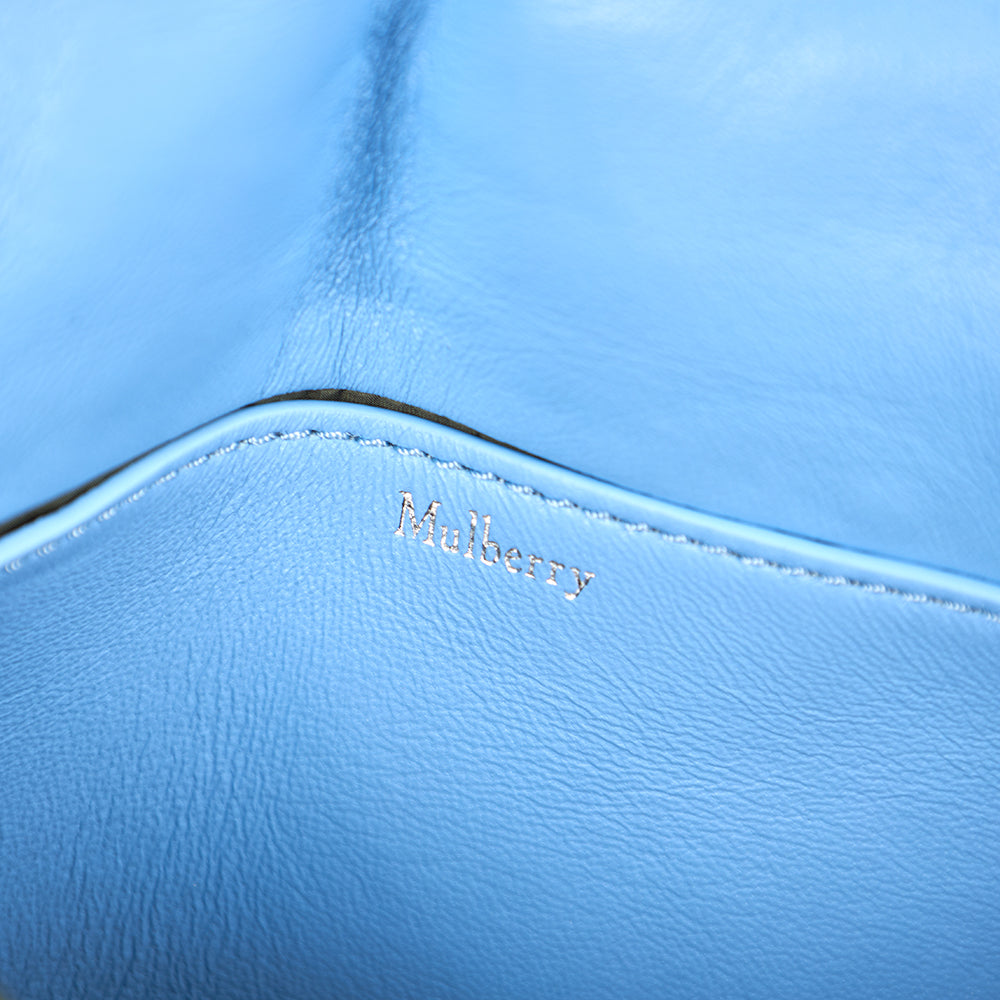 Mulberry Little Softie in Blue, Leather