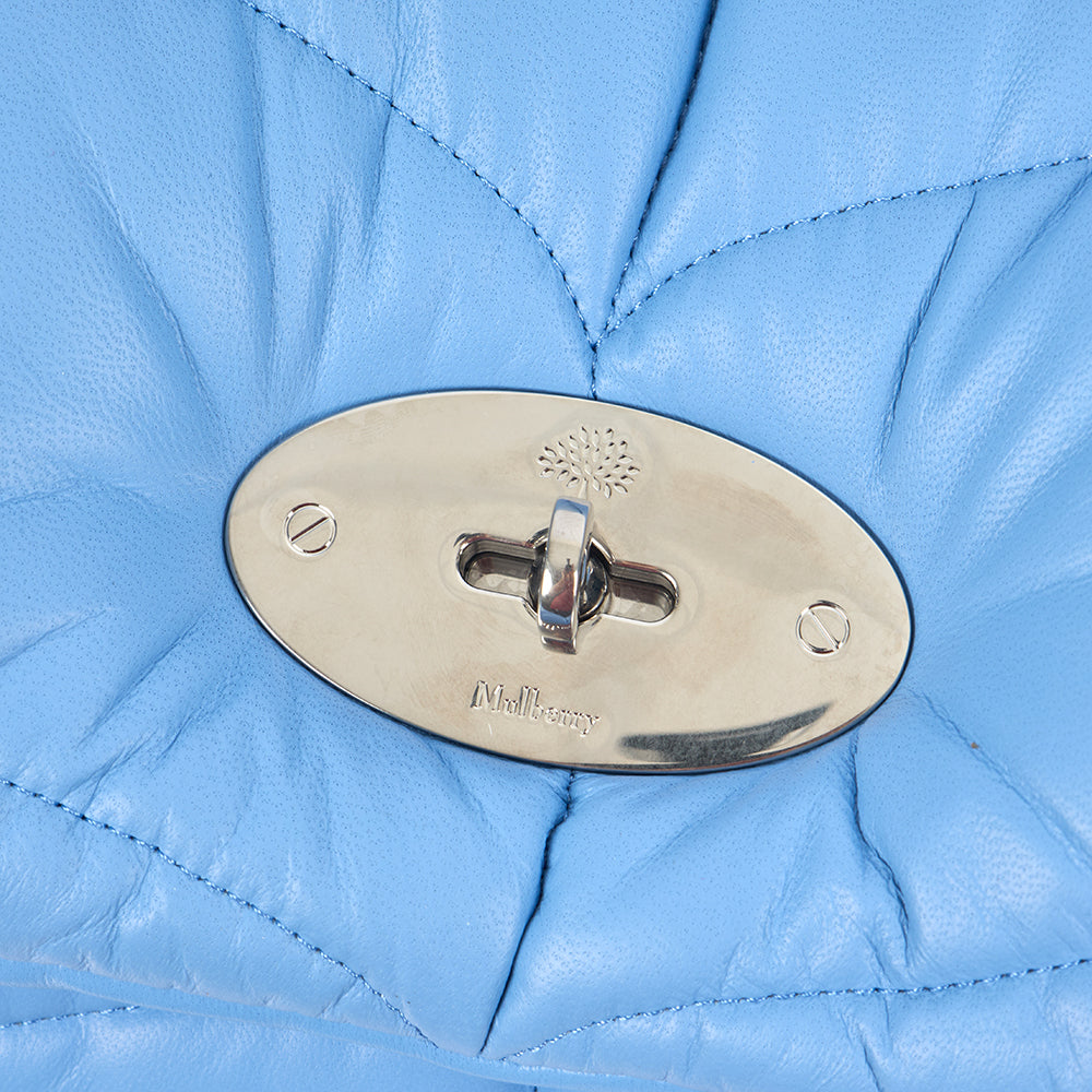 Mulberry Little Softie in Blue, Leather