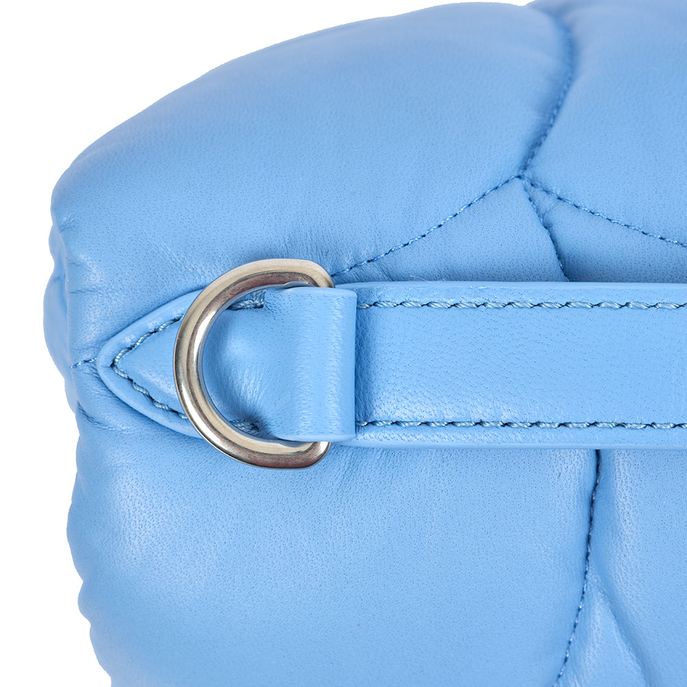 Mulberry Little Softie in Blue, Leather