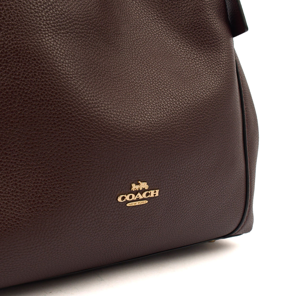 Coach Tote Edie Tote in Purple, Leather