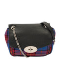 Mulberry Cross Body Darley Shoulder Bag  in Tartan, Canvas